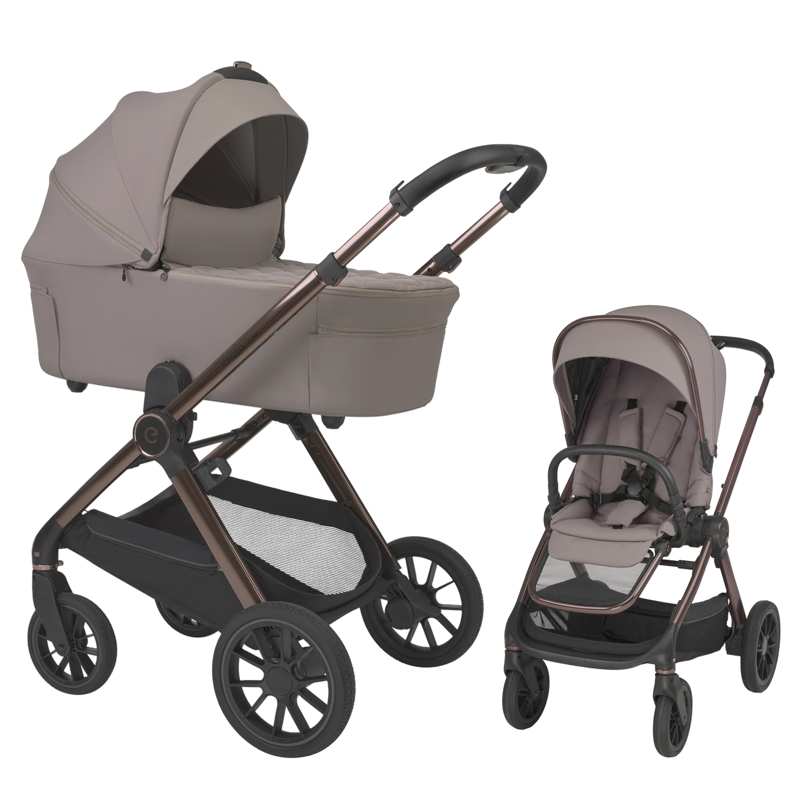 Espiro Code - wózek 2w1 | 109 Usually Taupe