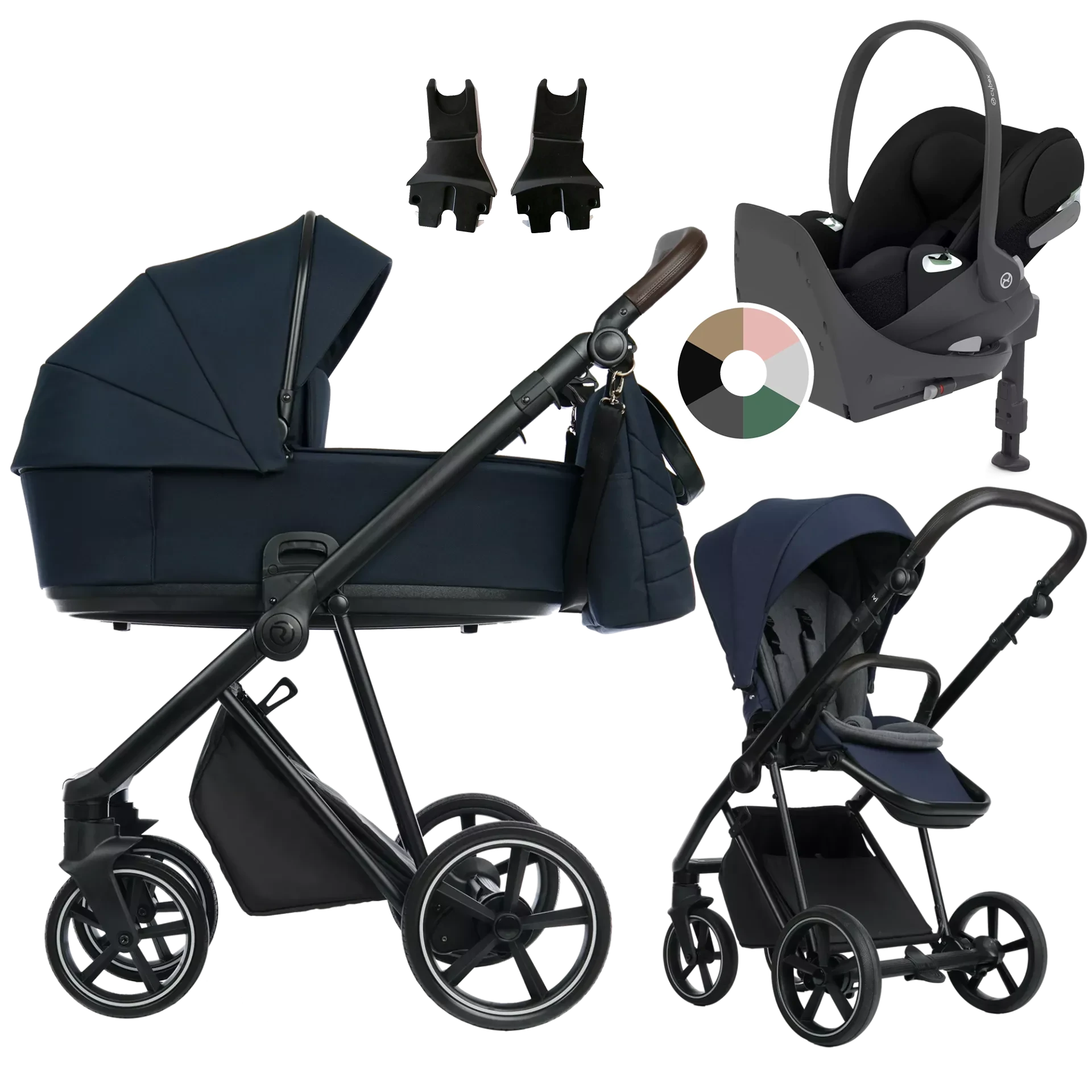 Roan Ivi 2.0 + Cybex Cloud T + baza T +GRATIS - 4w1 | Mystic Blue