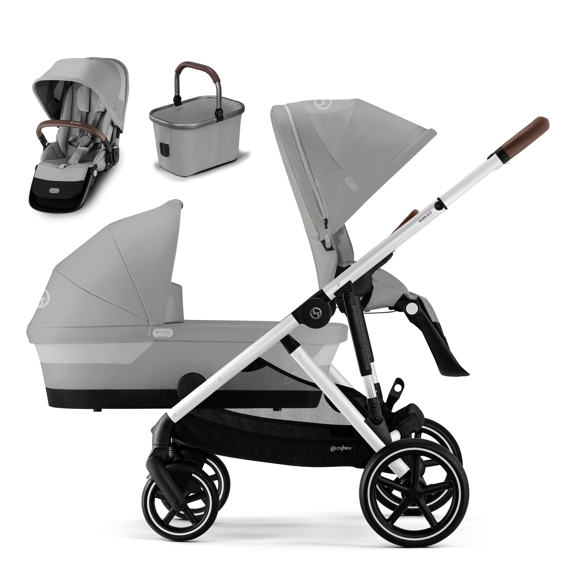Cybex Gazelle S Duo | Stone Grey