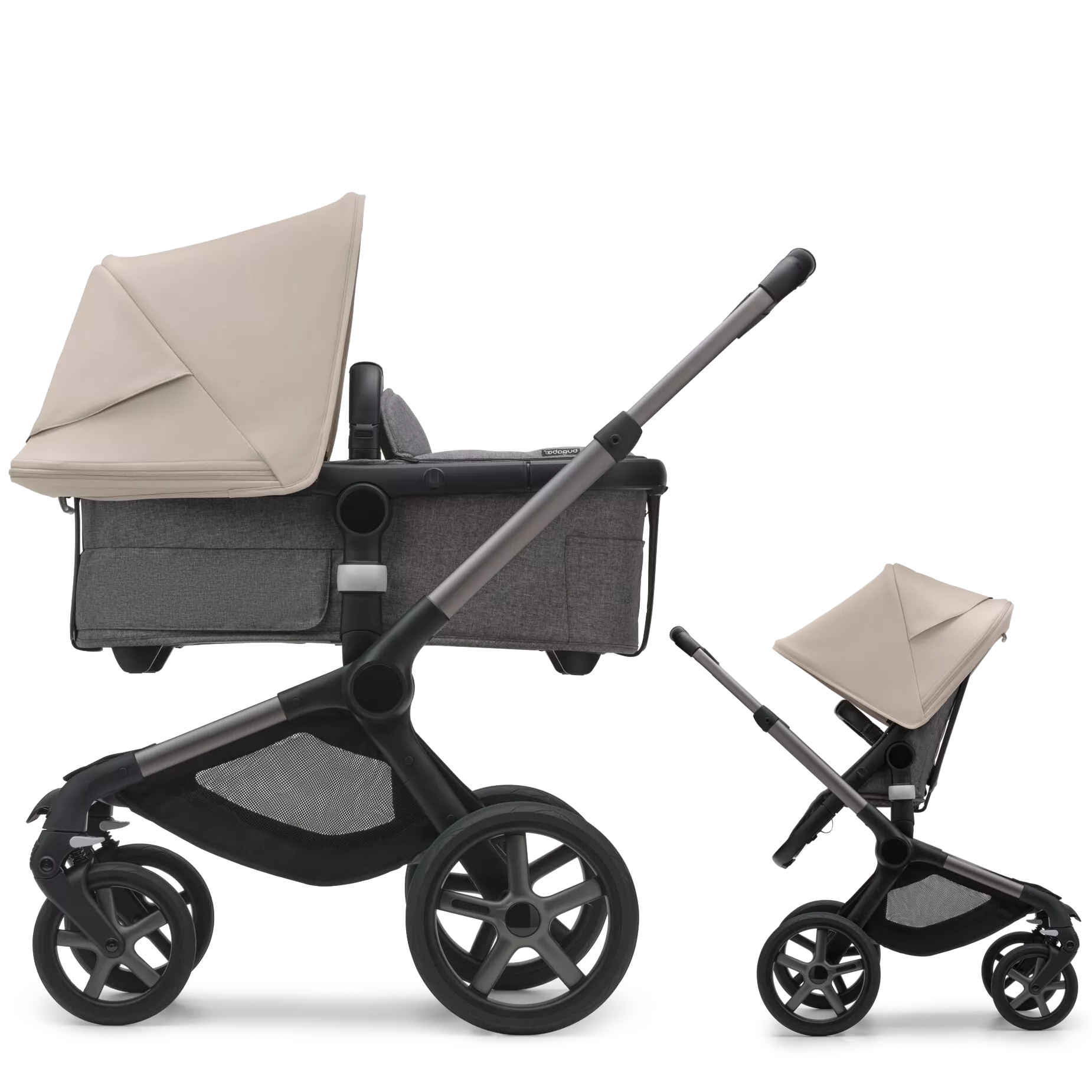 Bugaboo Fox 5 | Graphite-Grey Melange-Desert Taupe