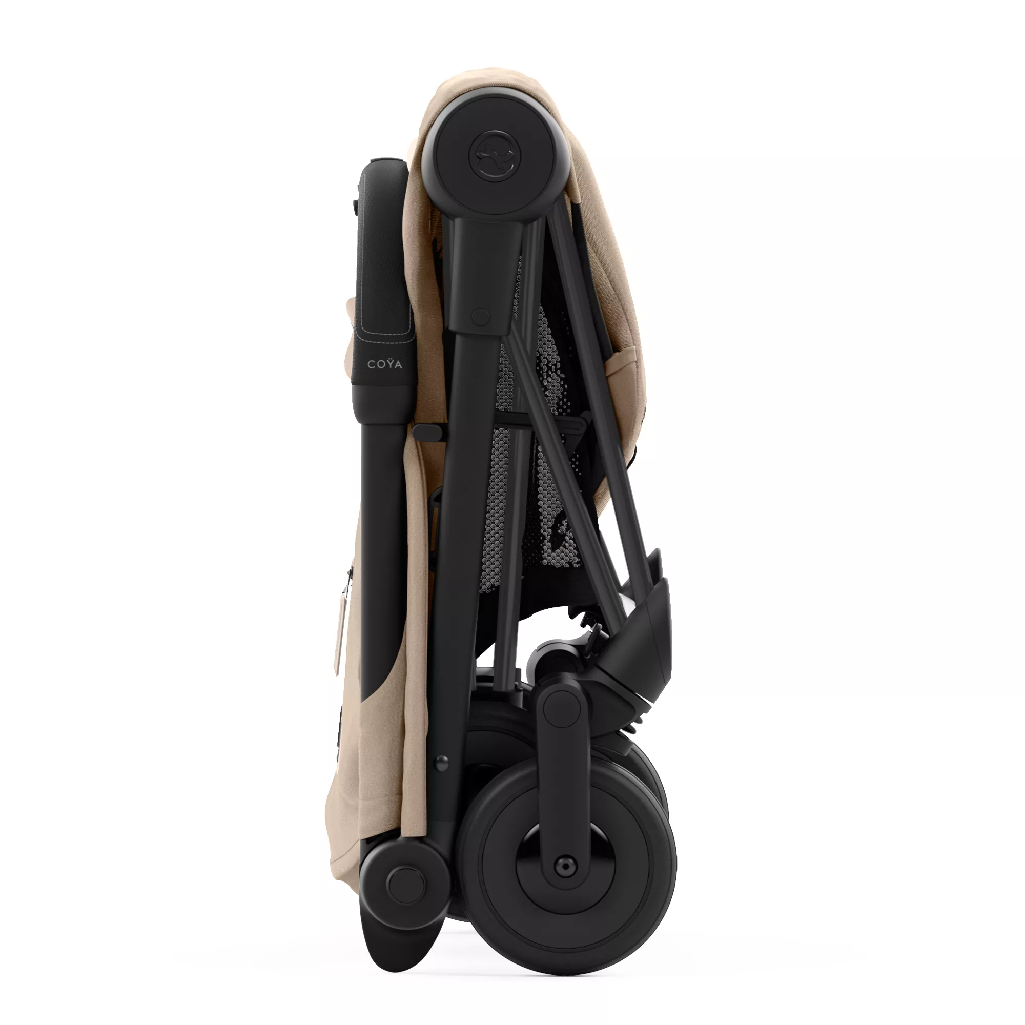 Cybex Coya | Cozy Beige (Matt Black Frame)