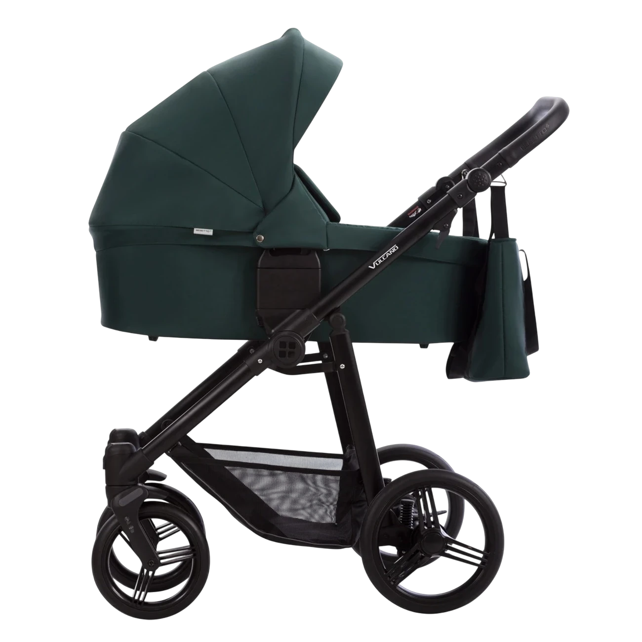 Bebetto Vulcano - wózek 2w1 | 05 Black | OKAZJA