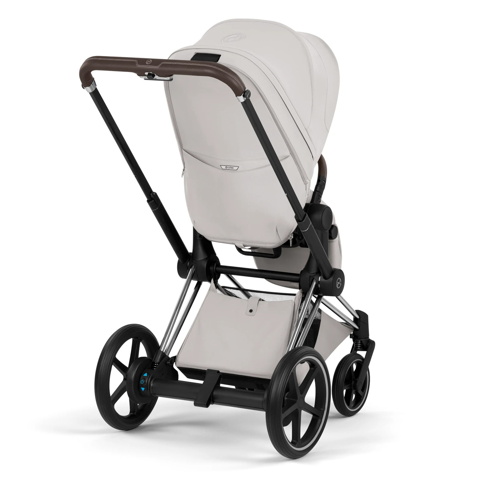 Cybex e-Priam 5.0 - wózek 2w1 | City Grey - Chrome (Style)