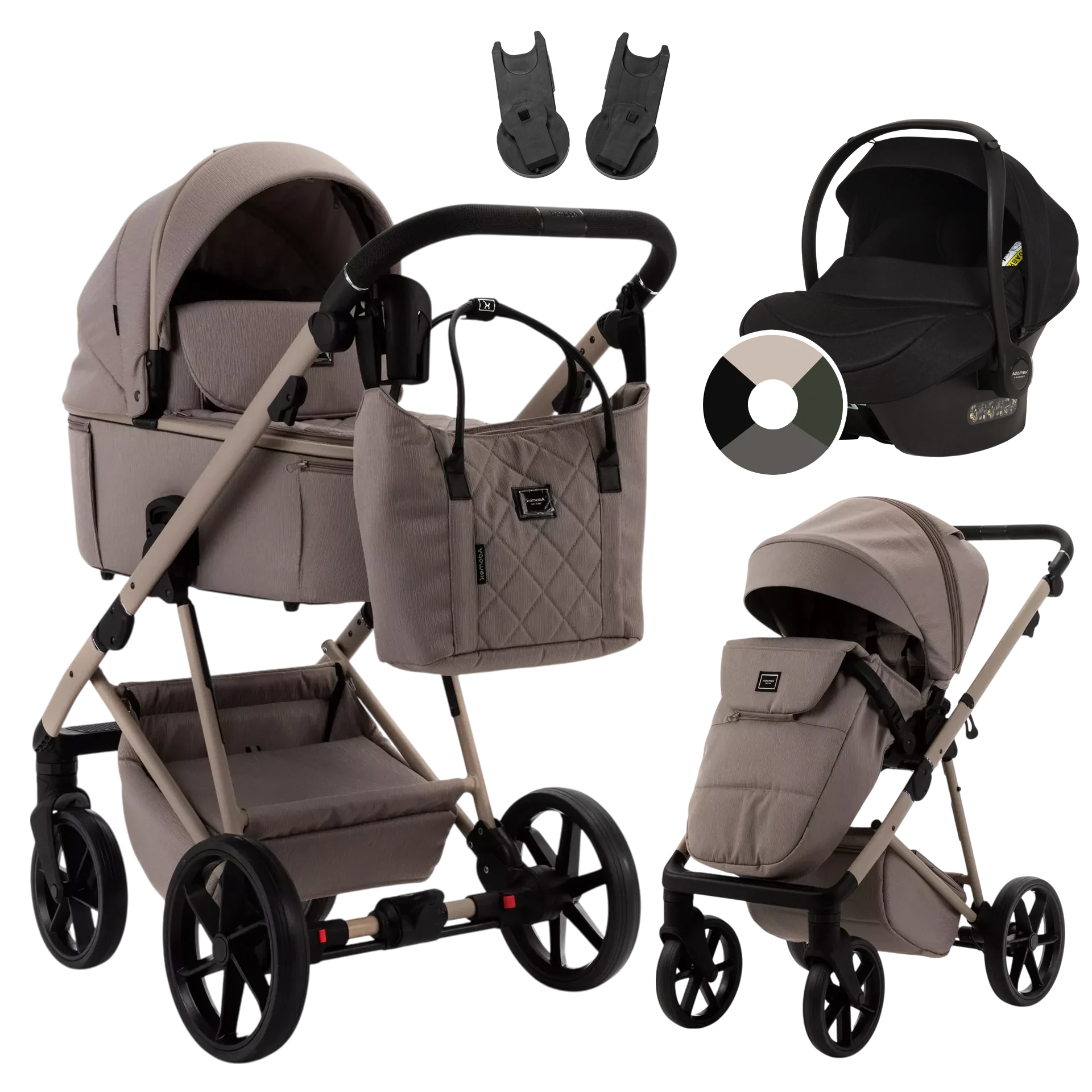 Adamex Delta Natura + Adamex Cosmo 2.0 +GRATIS - 3w1 | Cappuccino