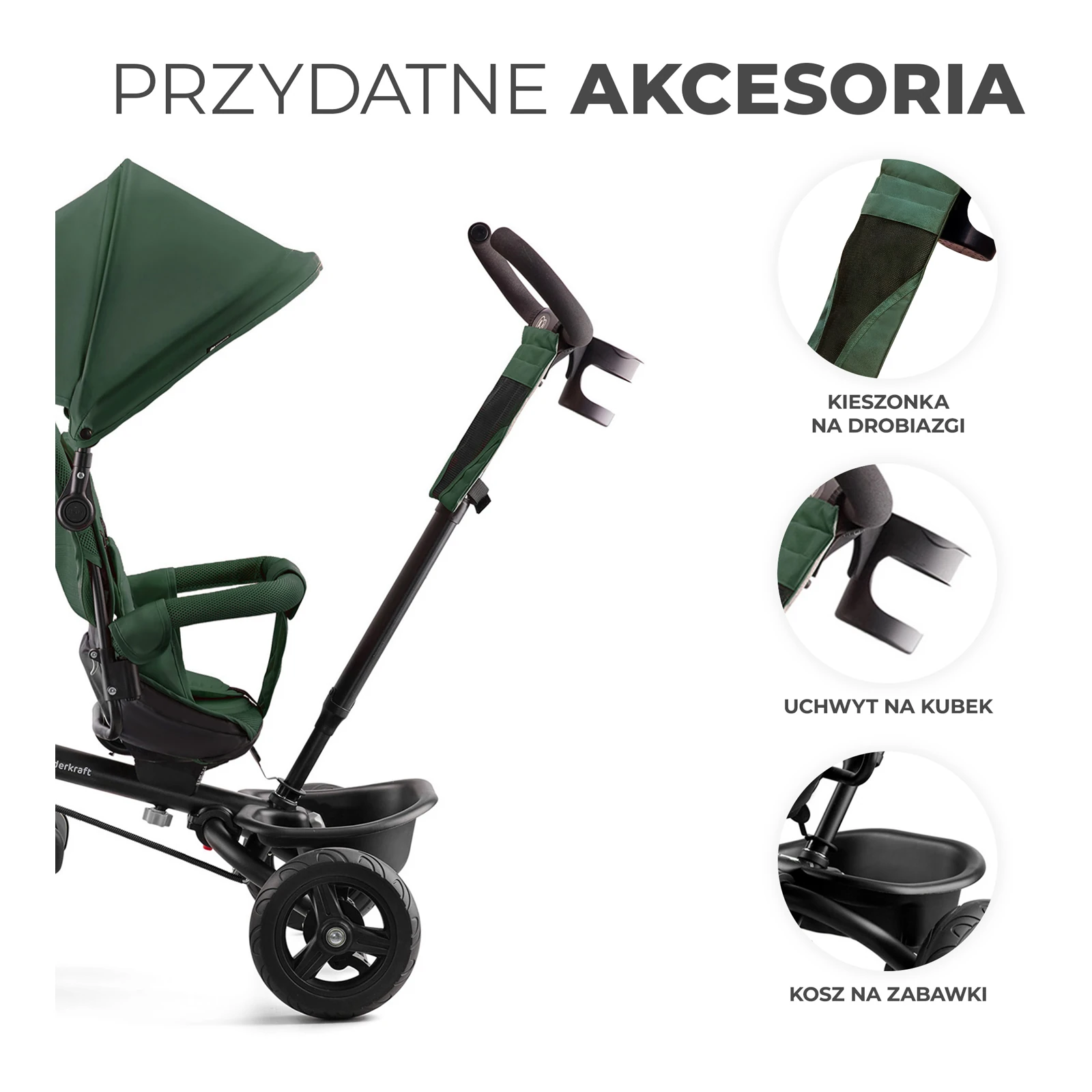 Kinderkraft Aveo | Mystic Green Kinderkraft Aveo | Mystic Green