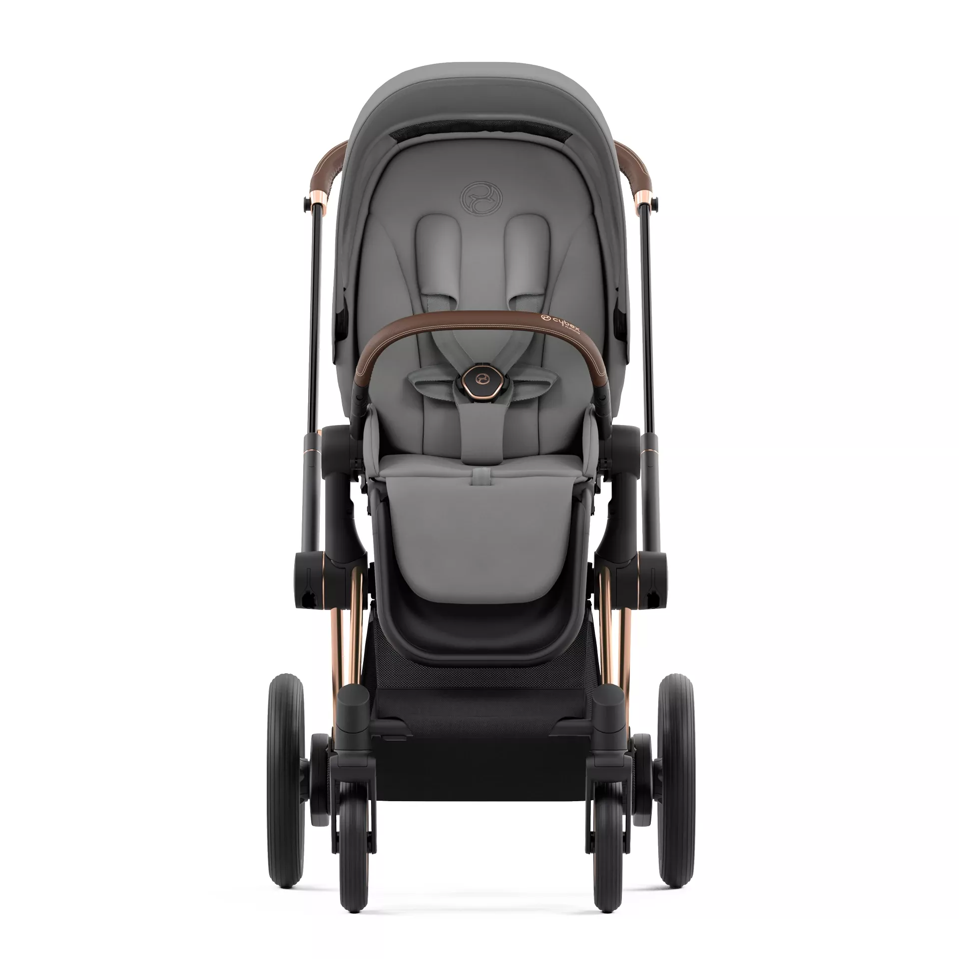 Cybex e-Priam 4.0 - 2w1 | Mirage Grey (Rosegold Frame) Cybex e-Priam 4.0 - 2w1 | Mirage Grey (Rosegold Frame)