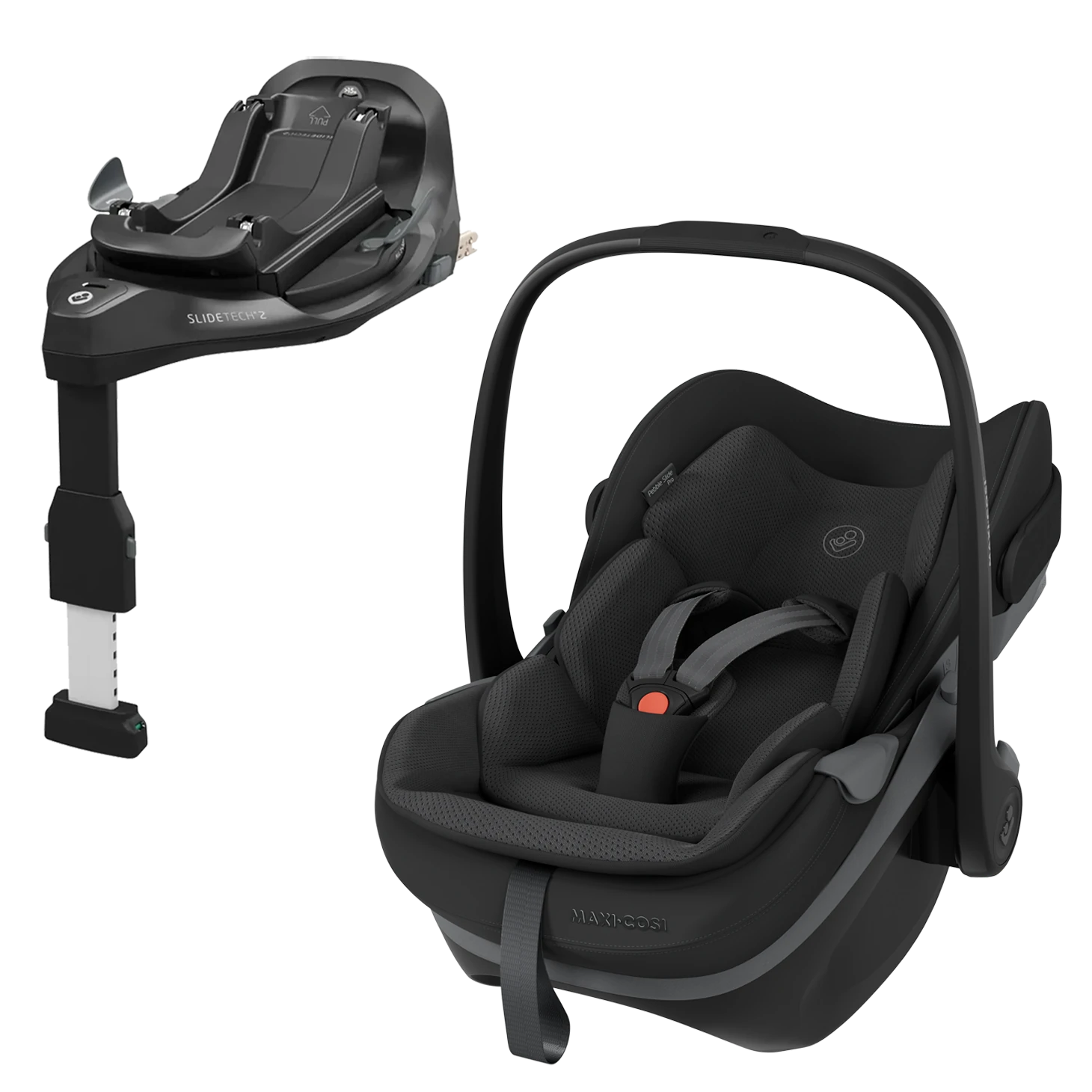 Maxi-Cosi Pebble Slide Pro + baza FamilyFix Slide Pro | Black Onyx