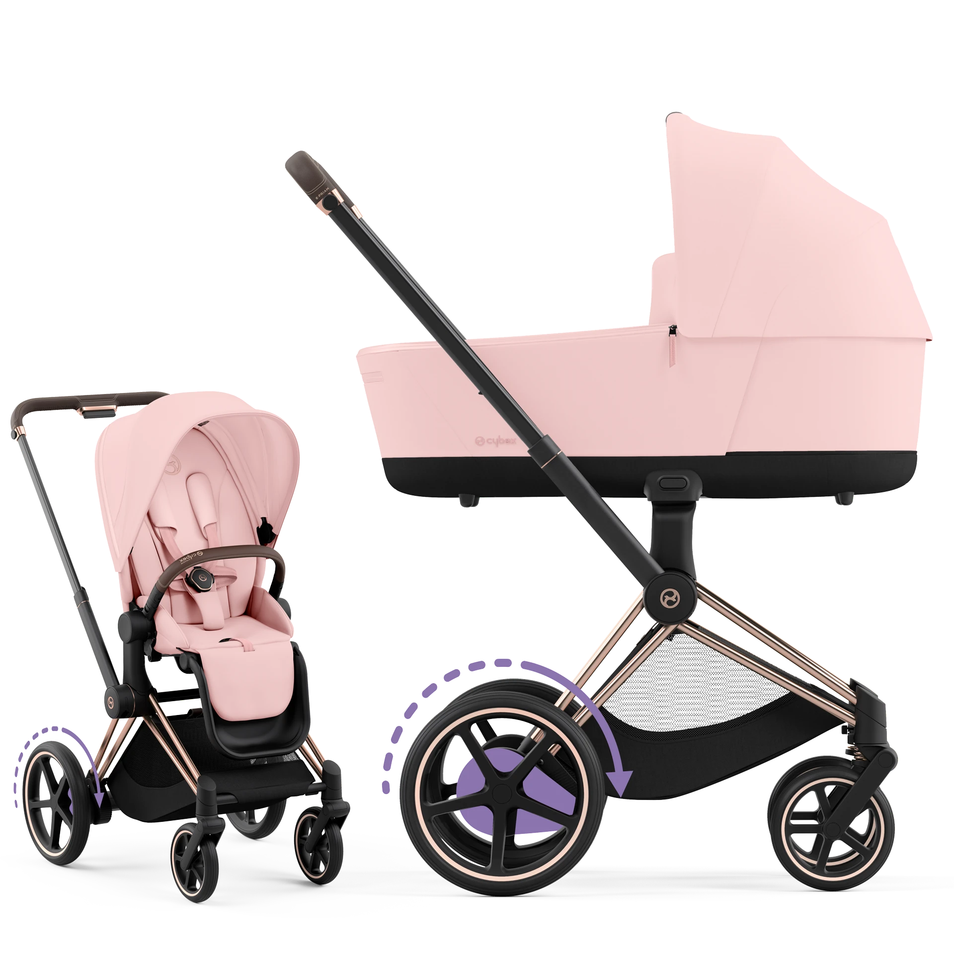 Peach Pink (Rosegold Frame)