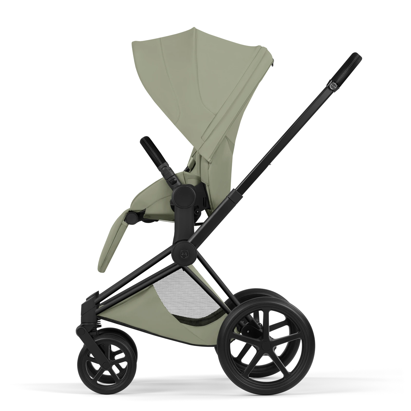 Cybex Priam 5.0 - wózek 4w1 | Sage Green - Matt Black (Style)