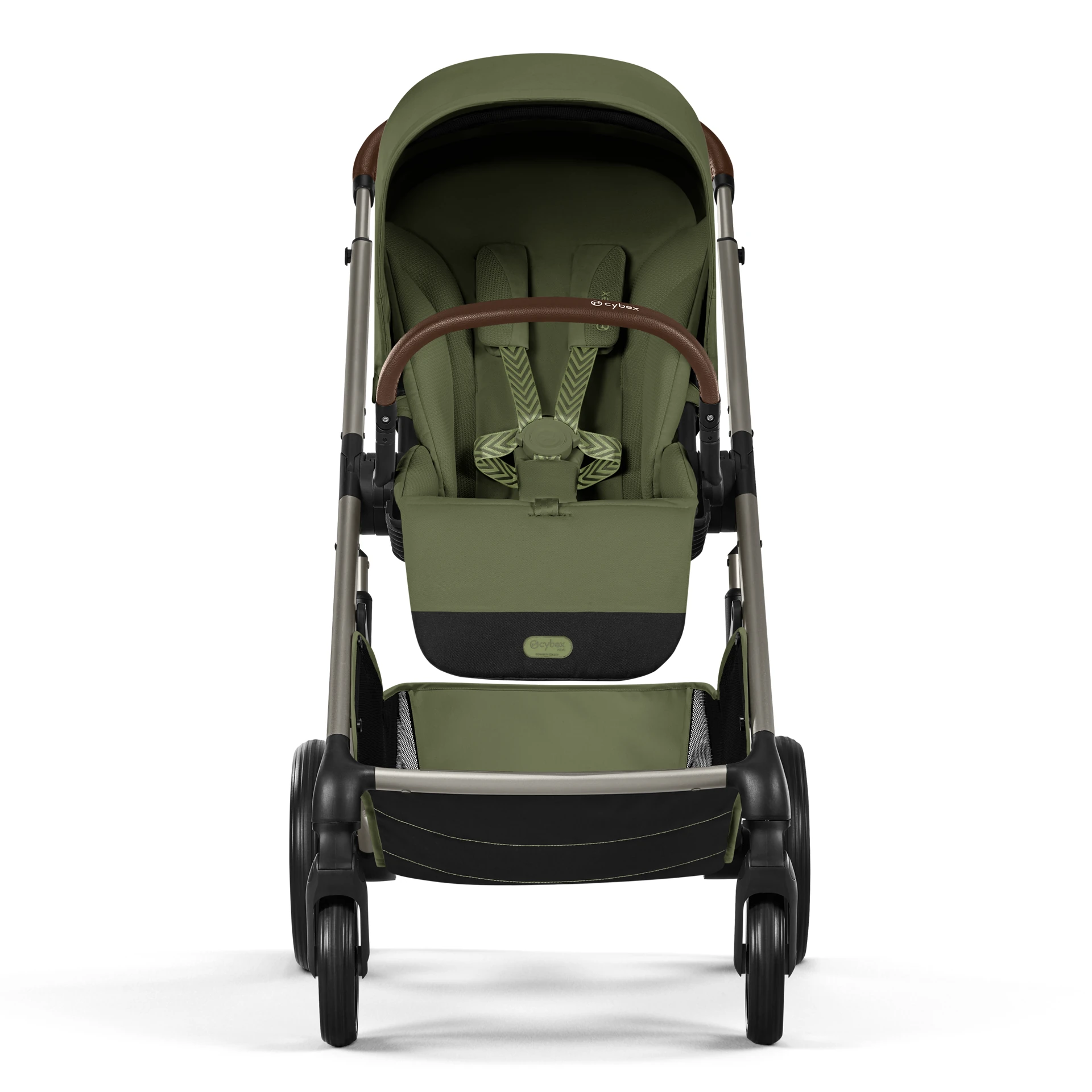 Cybex Balios S Lux Fold - 2w1 ze składaną gondolą | Moss Green