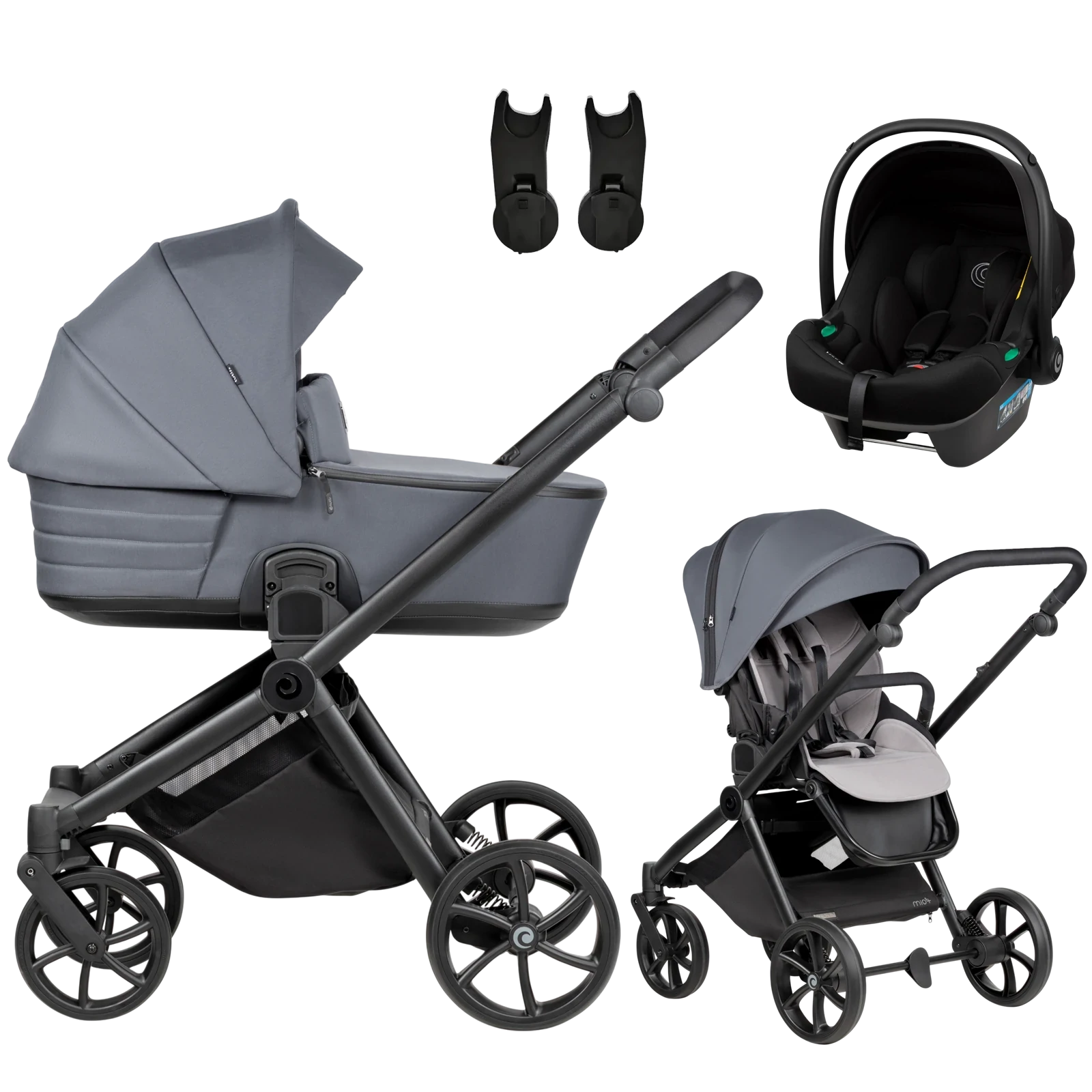 Tutis Mio 3 Plus + Tutis Elo Lux +GRATIS - 3w1 | 103 Dark Grey