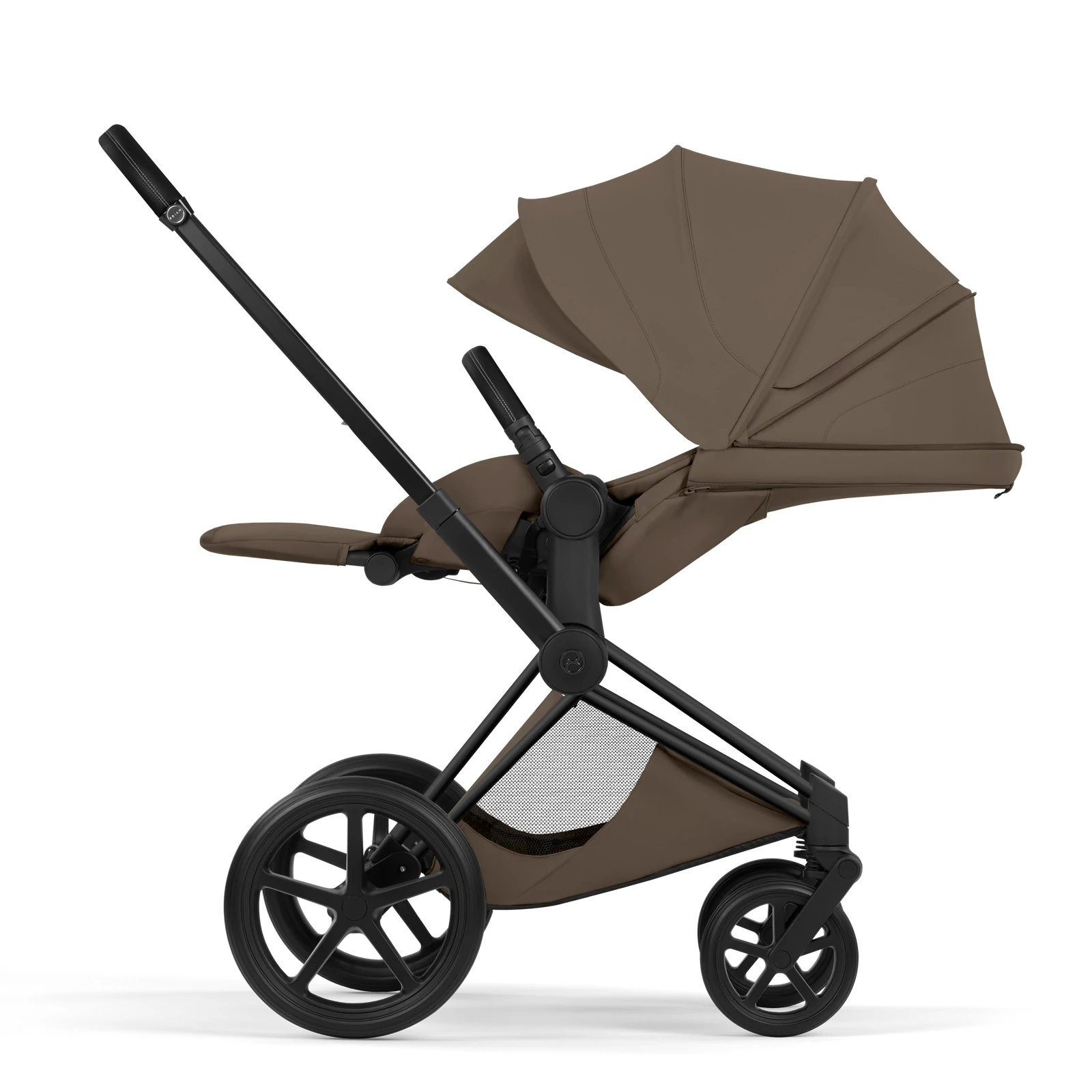 Cybex Priam 5.0 - wózek 4w1 | Coconut Brown - Matt Black (Style)