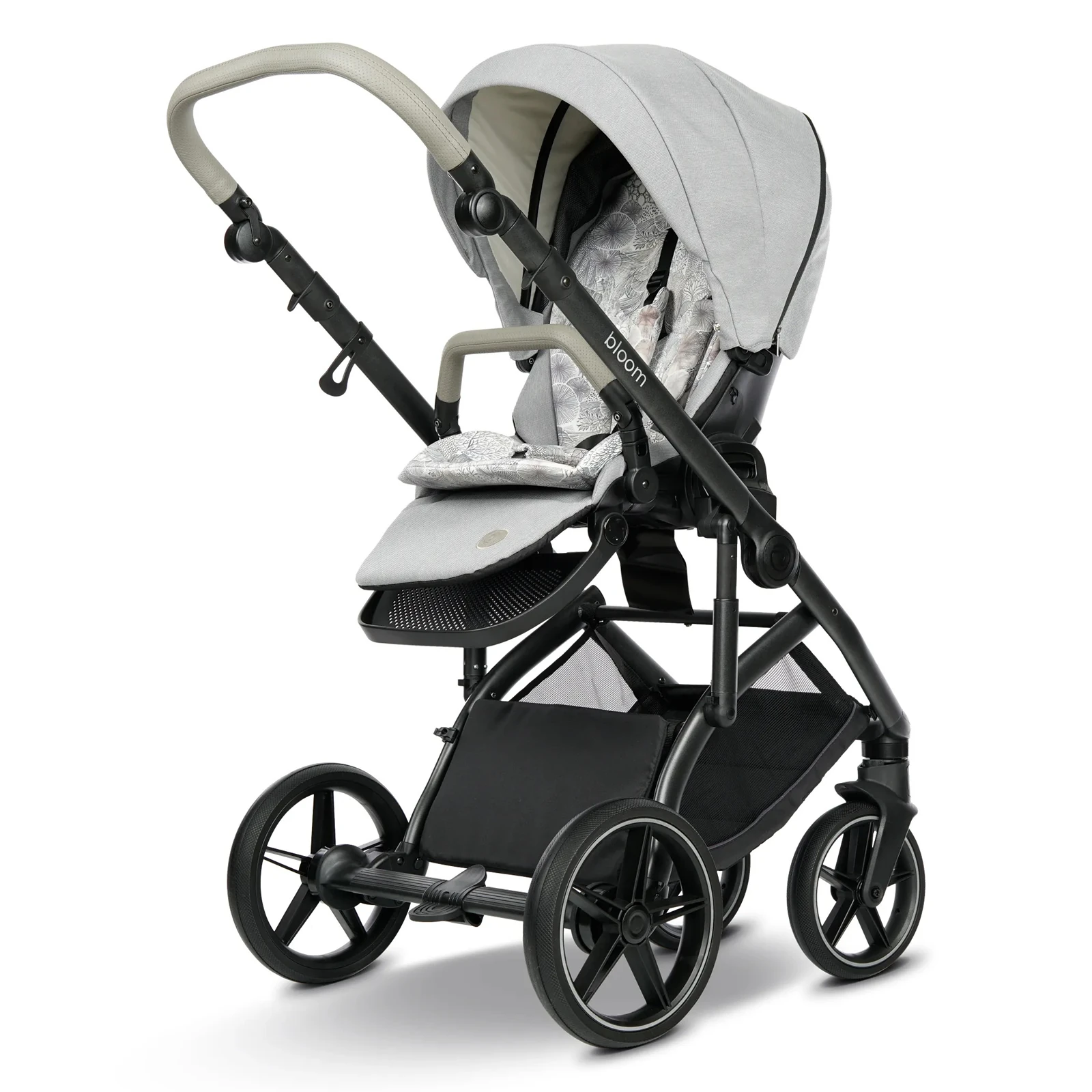 Roan Bloom 2.0 + GRATIS - wózek 2w1 | Nature Grey