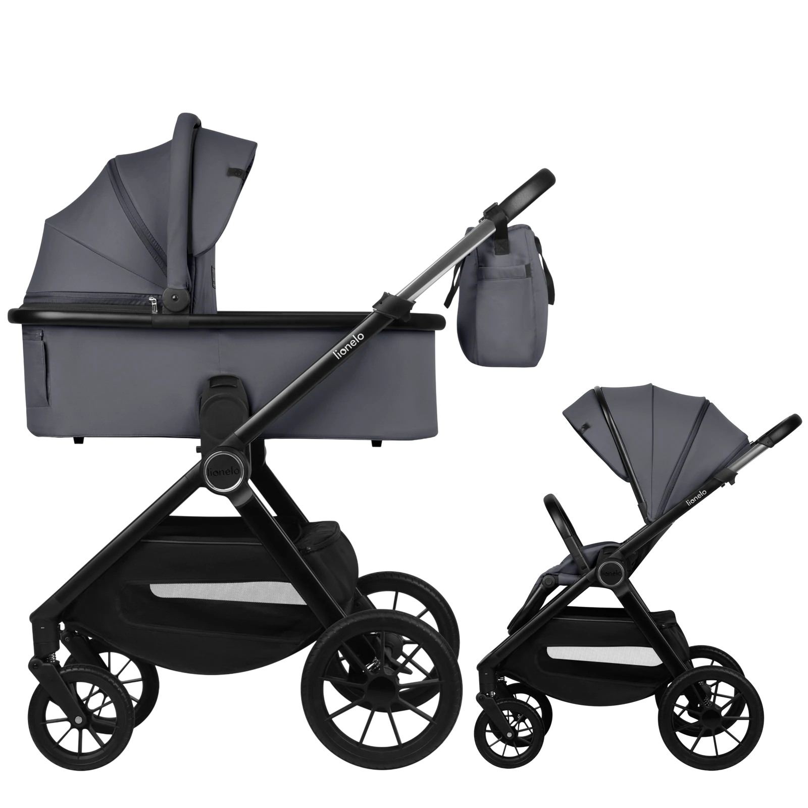 Lionelo Layla - wózek 2w1 | Grey Stone