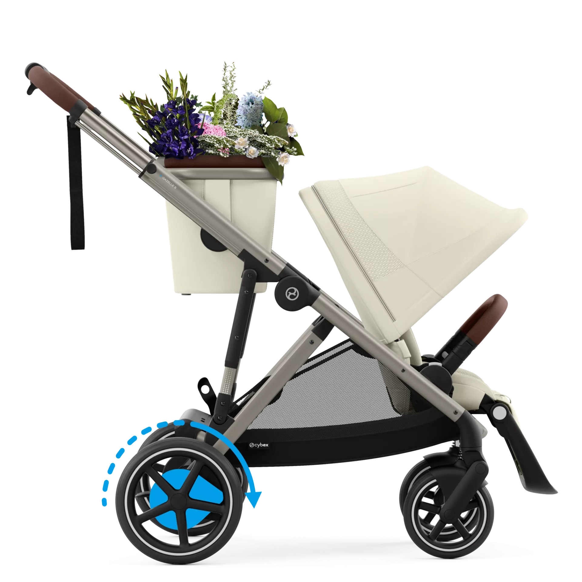 Cybex e-Gazelle S +gondola GRATIS | Seashell Beige