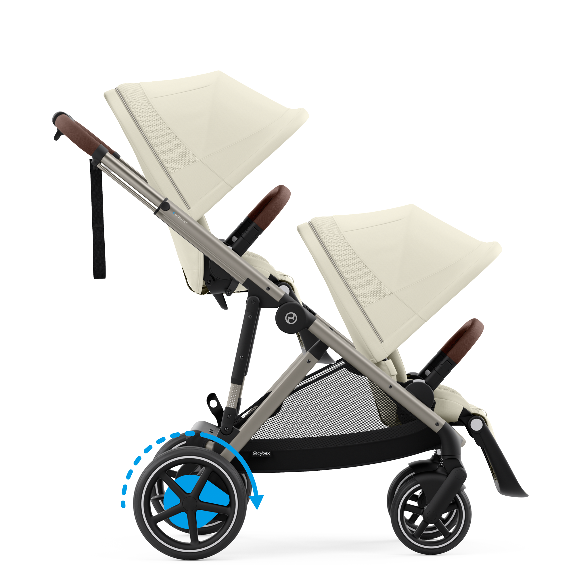 Cybex e-Gazelle S Duo | Seashell Beige Cybex e-Gazelle S Duo | Seashell Beige