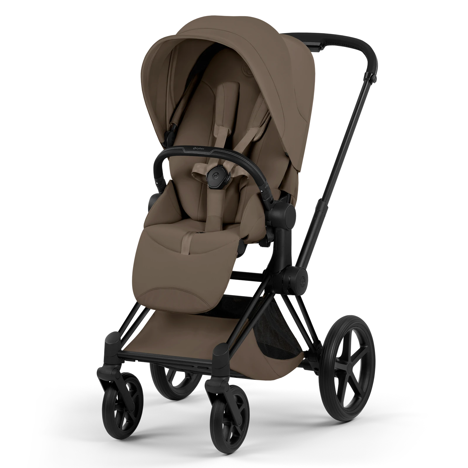 Cybex Priam 5.0 - wózek 4w1 | Coconut Brown - Matt Black (Style)