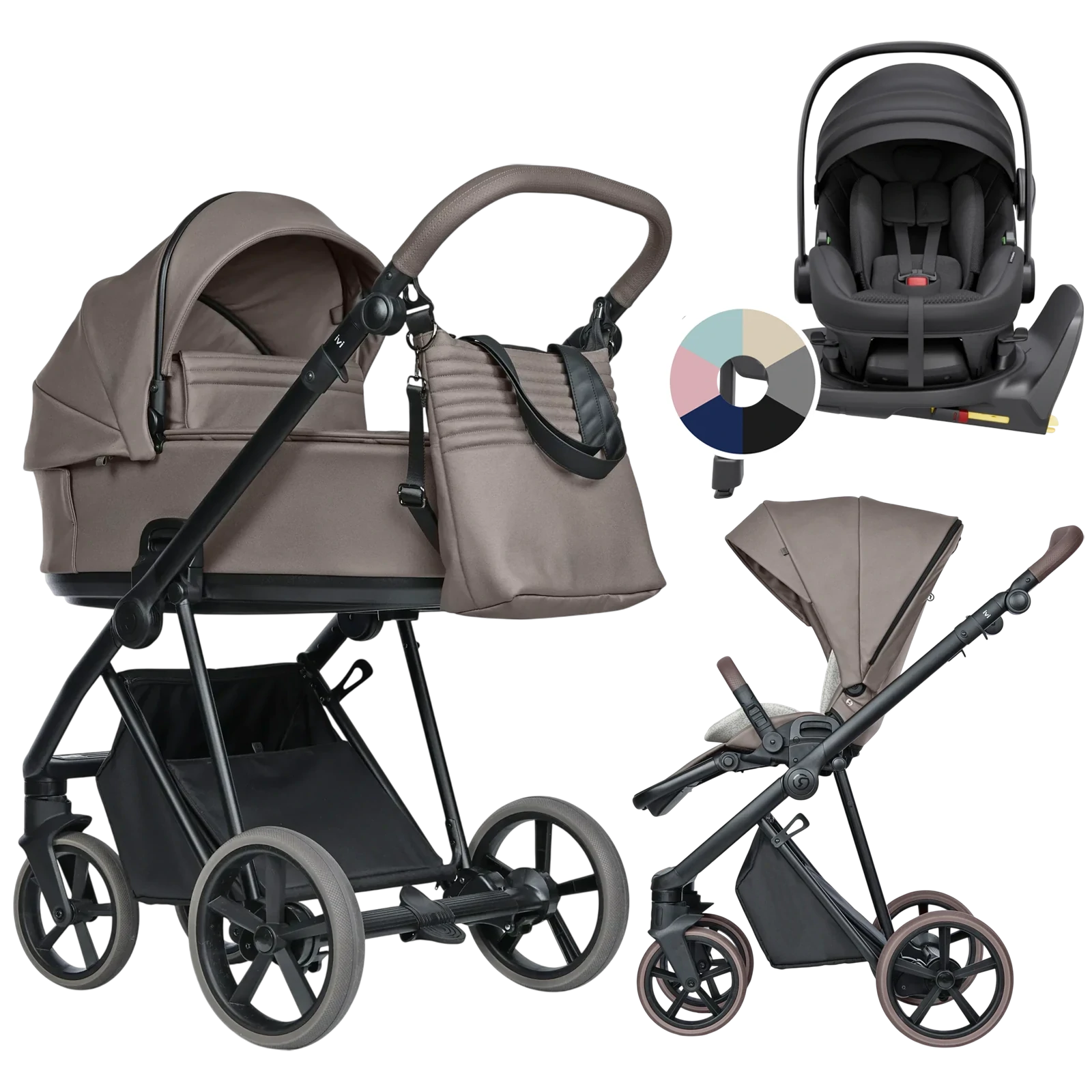 Roan Ivi 2.0 Vintage + Avionaut Pixel 3 + baza IQ Orbit + GRATIS - 4w1 | Raisin Rum