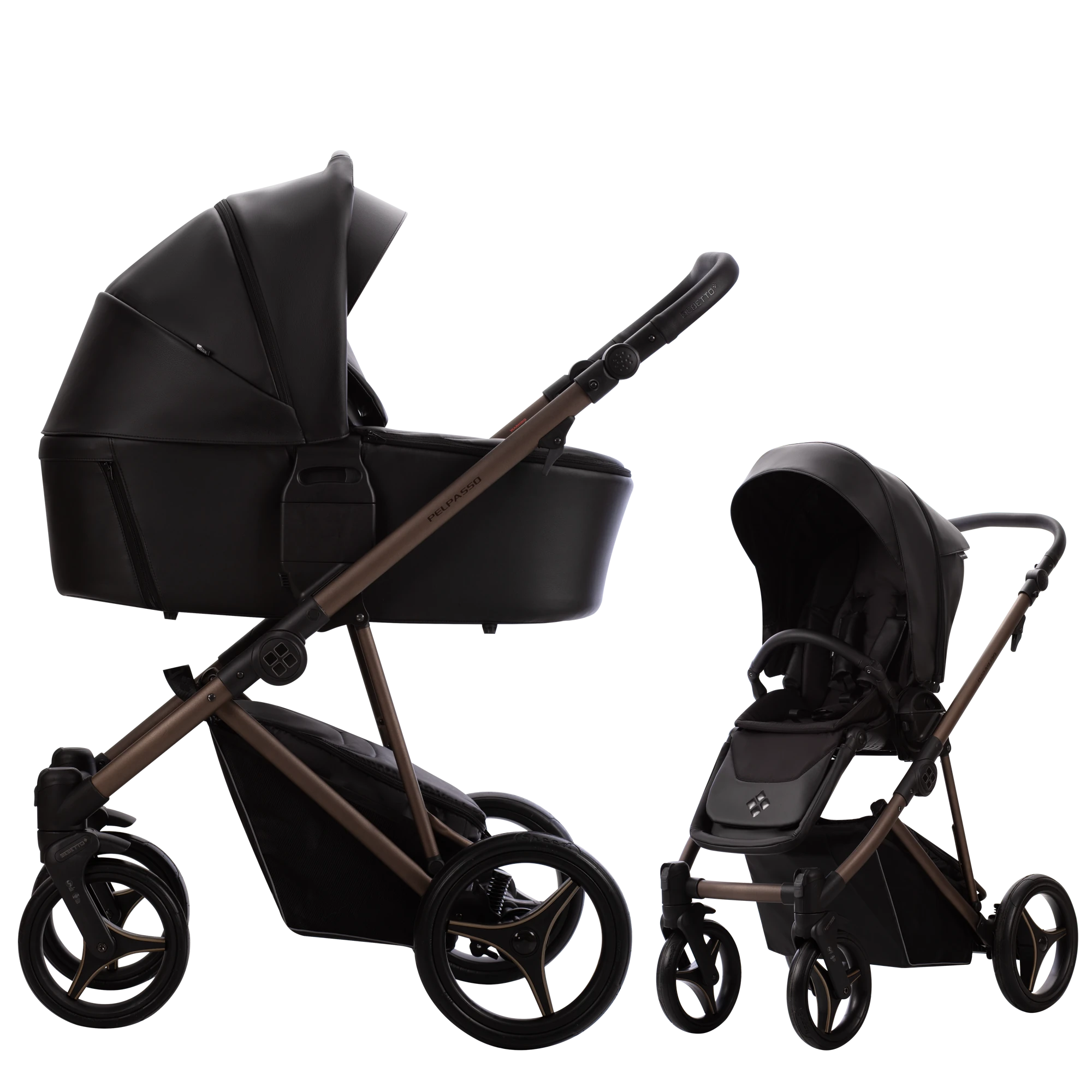 Bebetto Pelpasso Pro - 2w1 | Pro 03 Choco