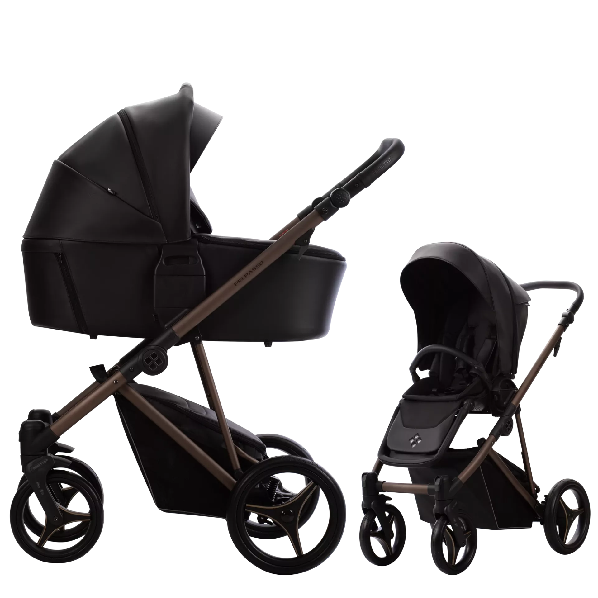 Bebetto Pelpasso Pro - 2w1 | Pro 03 Choco
