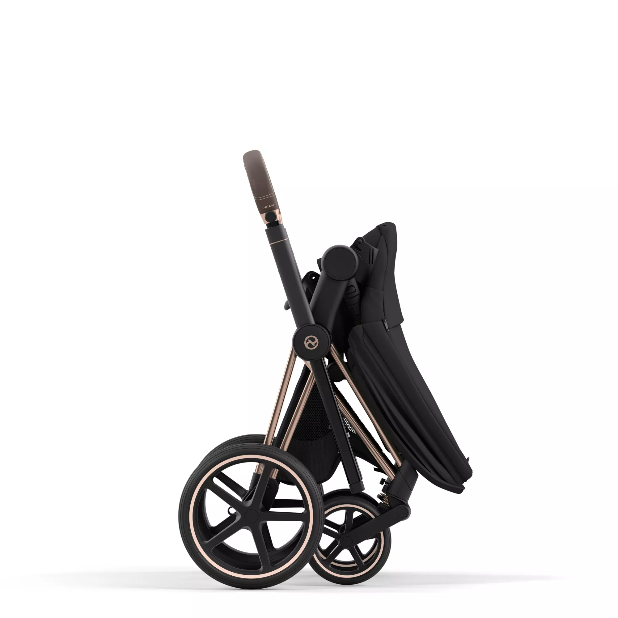 Cybex Priam 4.0 - 2w1 | Sepia Black (Rosegold Frame) Cybex Priam 4.0 - 2w1 | Sepia Black (Rosegold Frame)