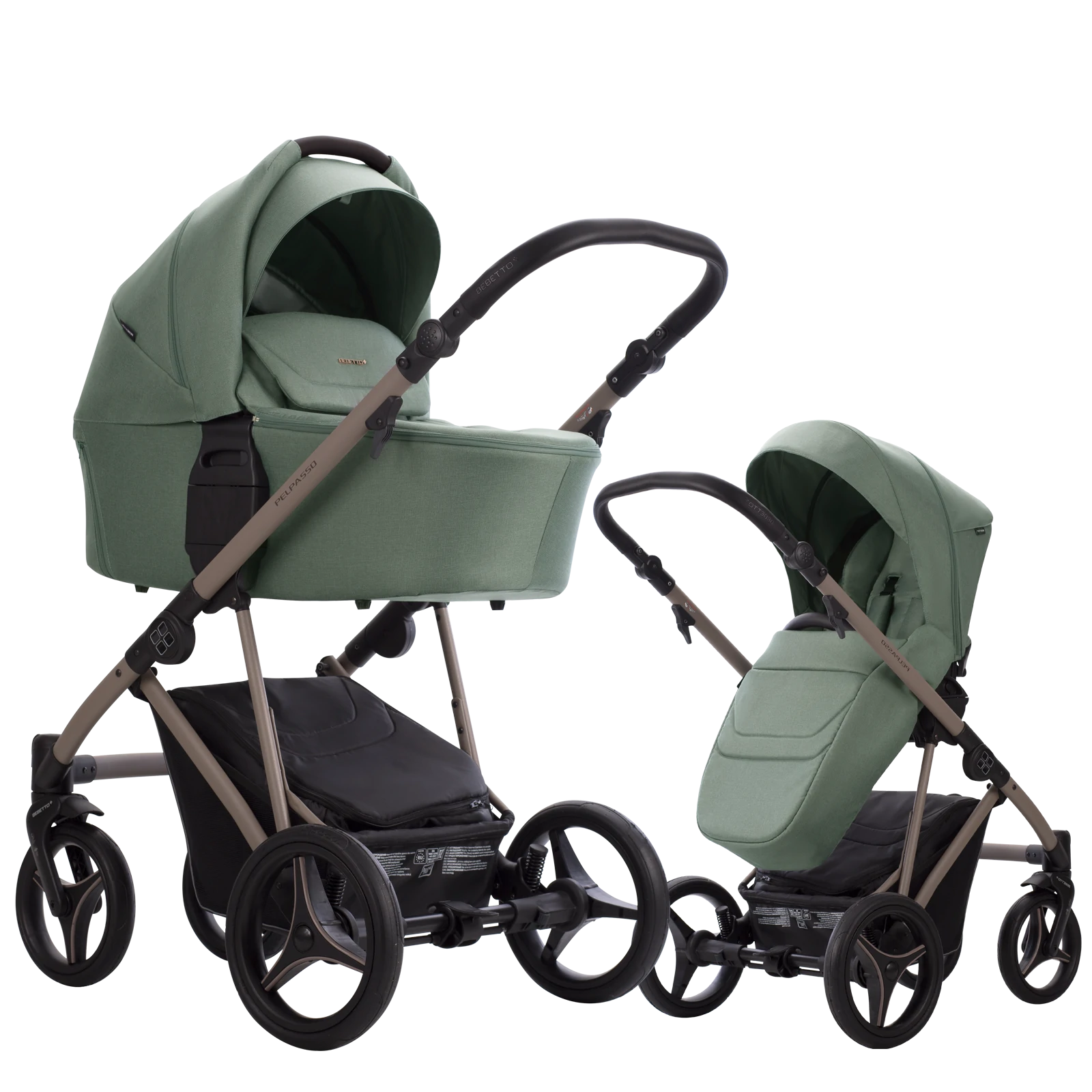Bebetto Pelpasso + Bebetto Cosmo 2.0 +GRATIS - 3w1 | 05 Kaszmir