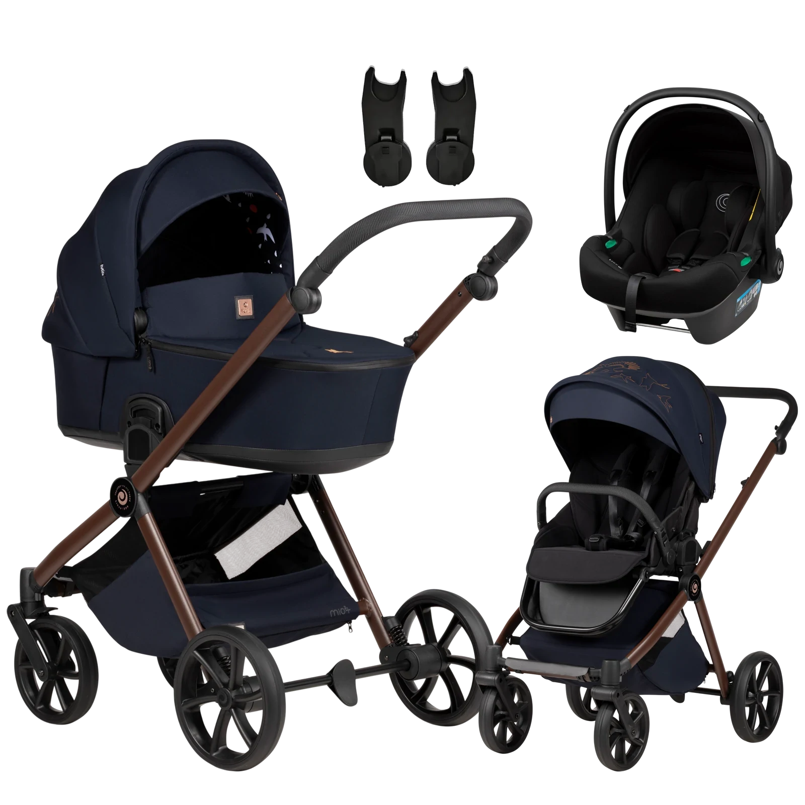 Tutis Mio 3 Plus + Tutis Elo Lux +GRATIS - 3w1 | 015 Midnight Swallow