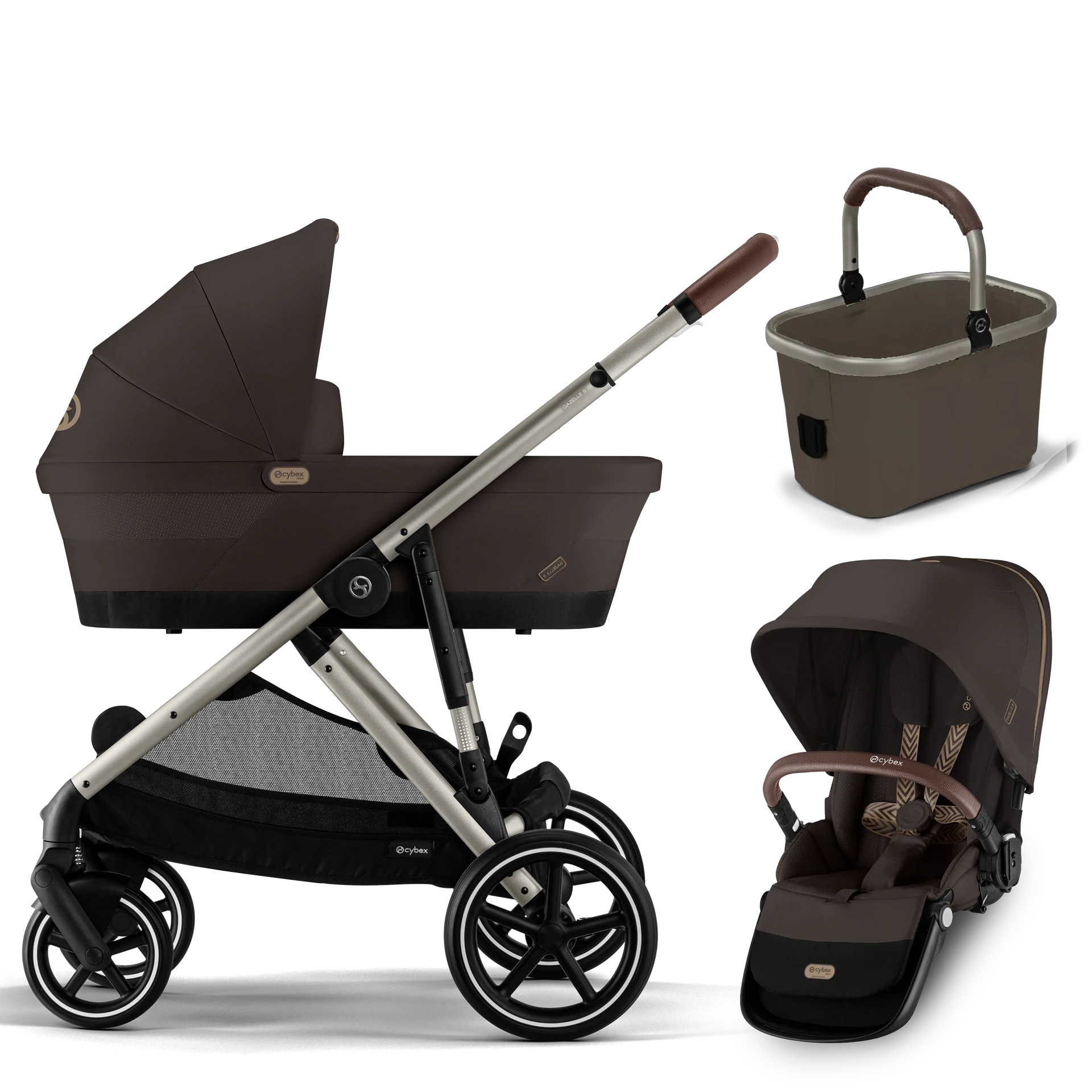 Cybex Gazelle S - 2w1 | Chocolate Brown