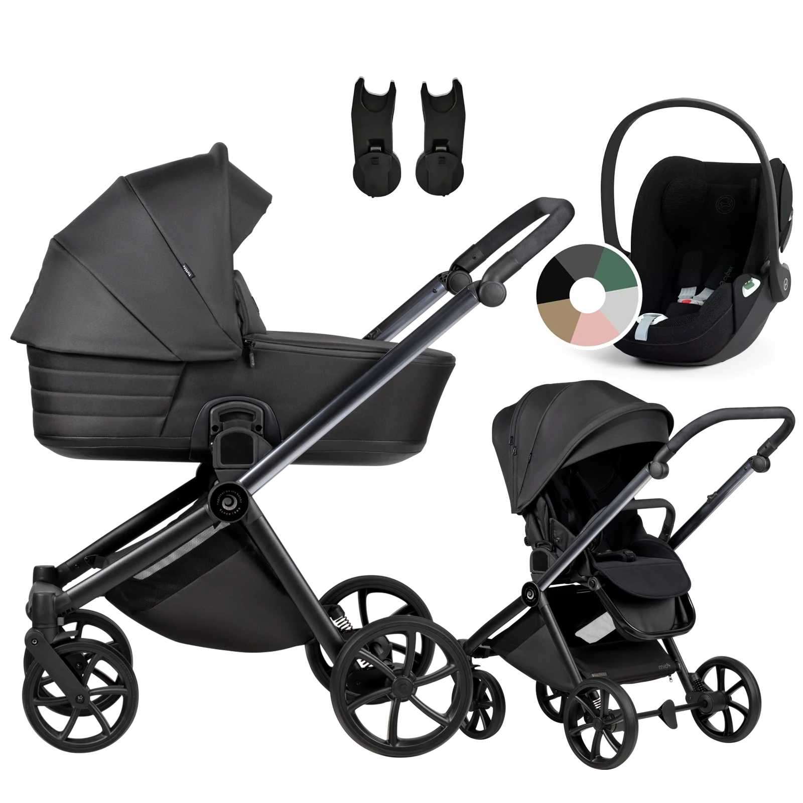 Tutis Mio 3 Plus + Cybex Cloud T i-Size + GRATIS - 3w1 | 060 Obsidian