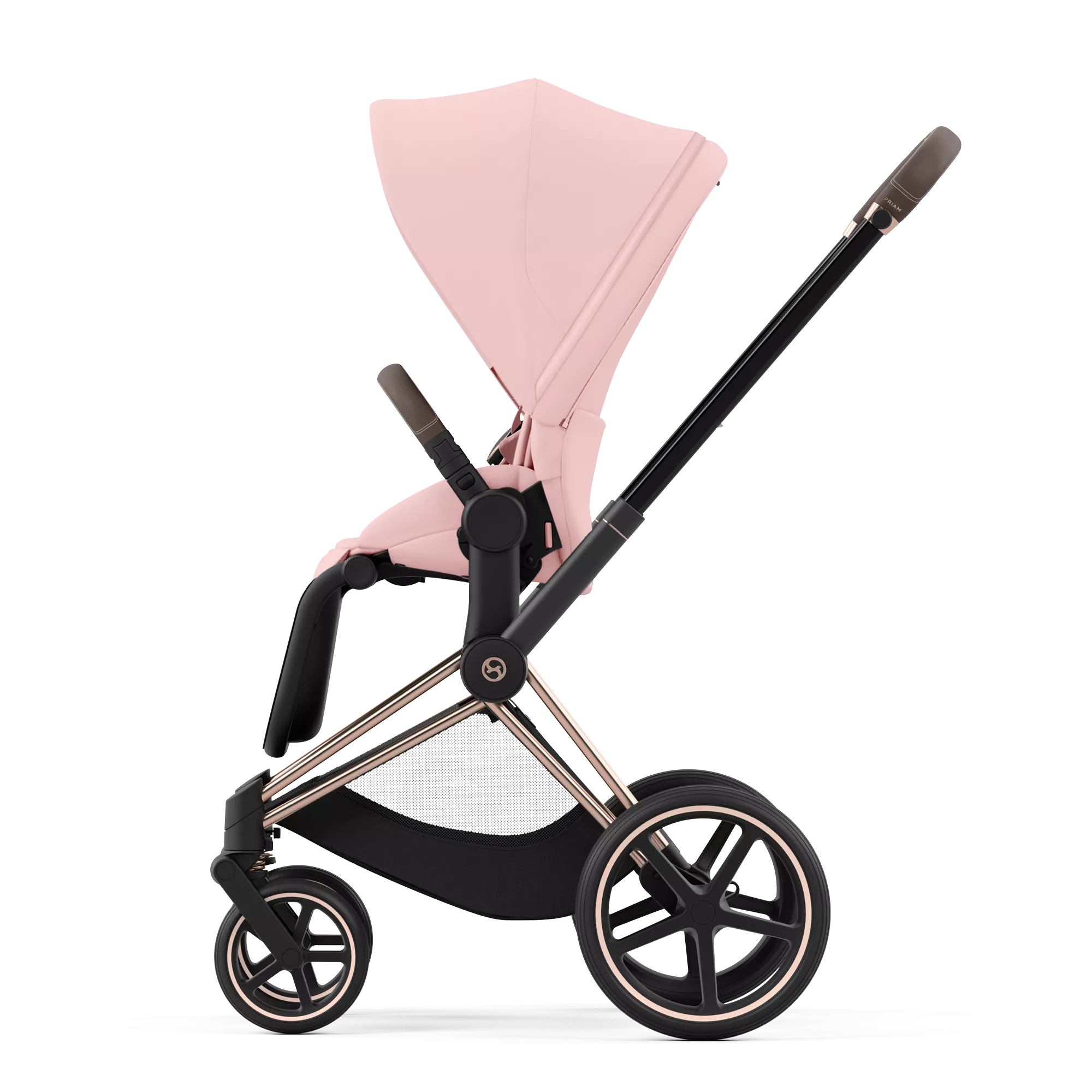 Cybex Priam 4.0 | Peach Pink (Rosegold Frame)