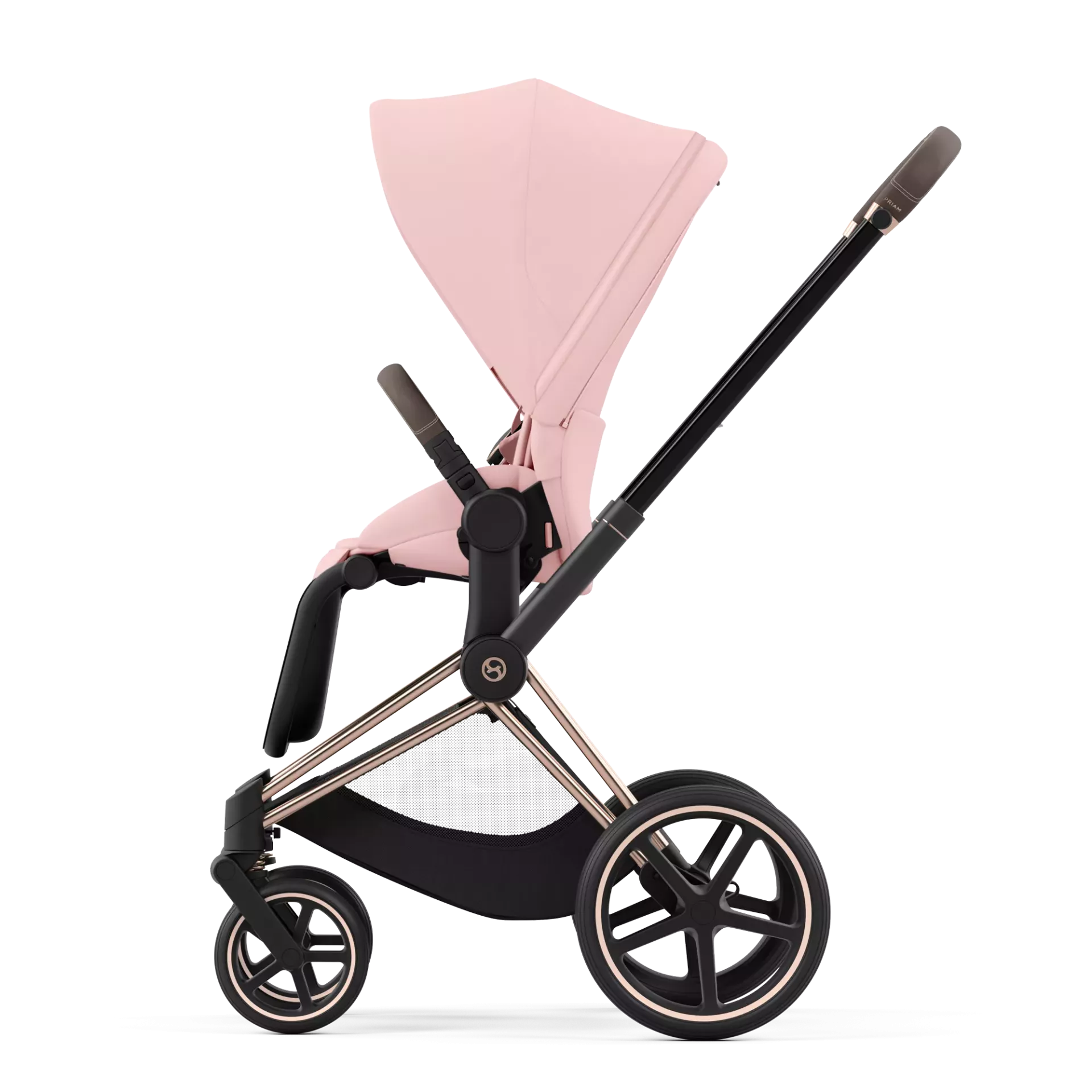 Cybex Priam 4.0 | Peach Pink (Rosegold Frame)