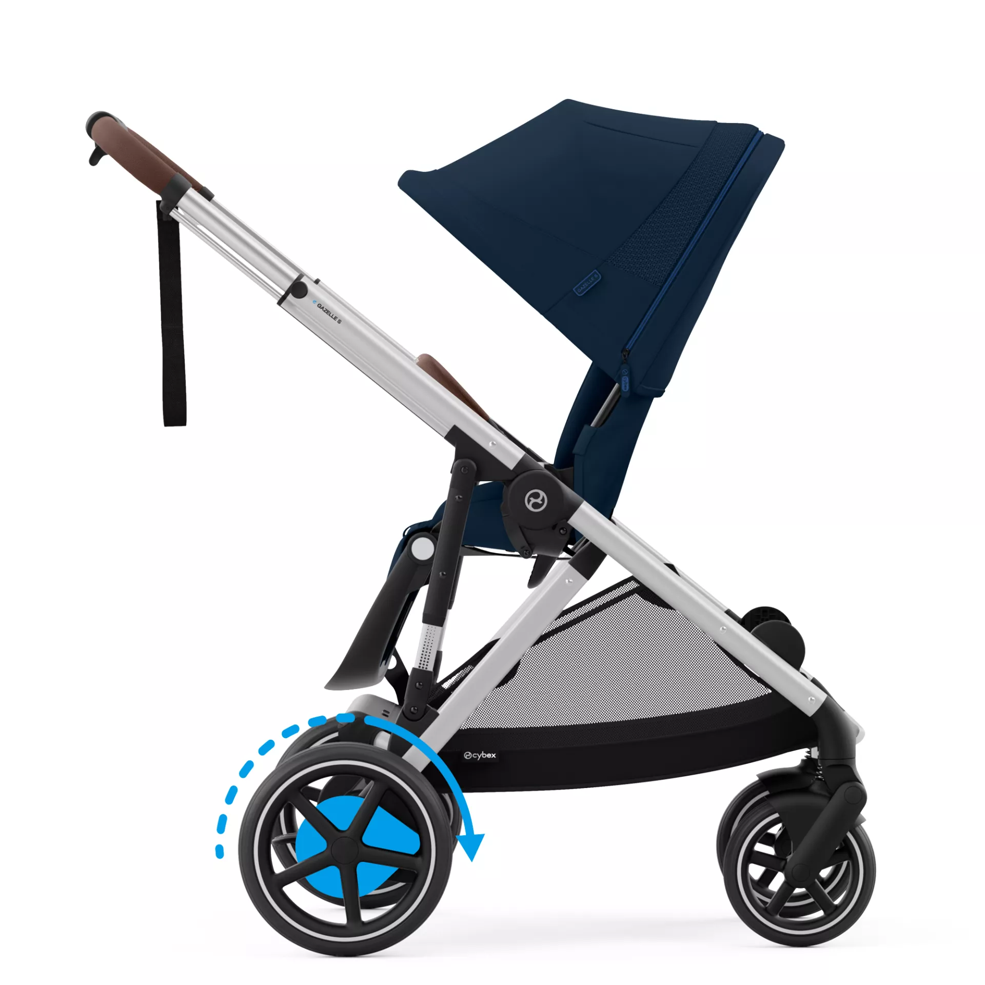 Cybex e-Gazelle S +gondola GRATIS | Ocean Blue Cybex e-Gazelle S +gondola GRATIS | Ocean Blue