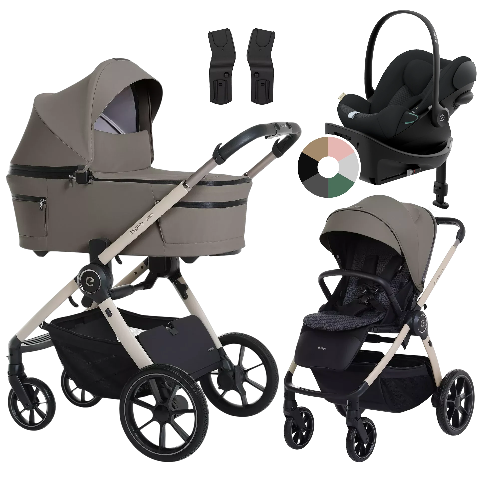 Espiro Yoga 2025 + Cybex Cloud G + baza G +GRATIS - 4w1 | 109 Meditation Breeze