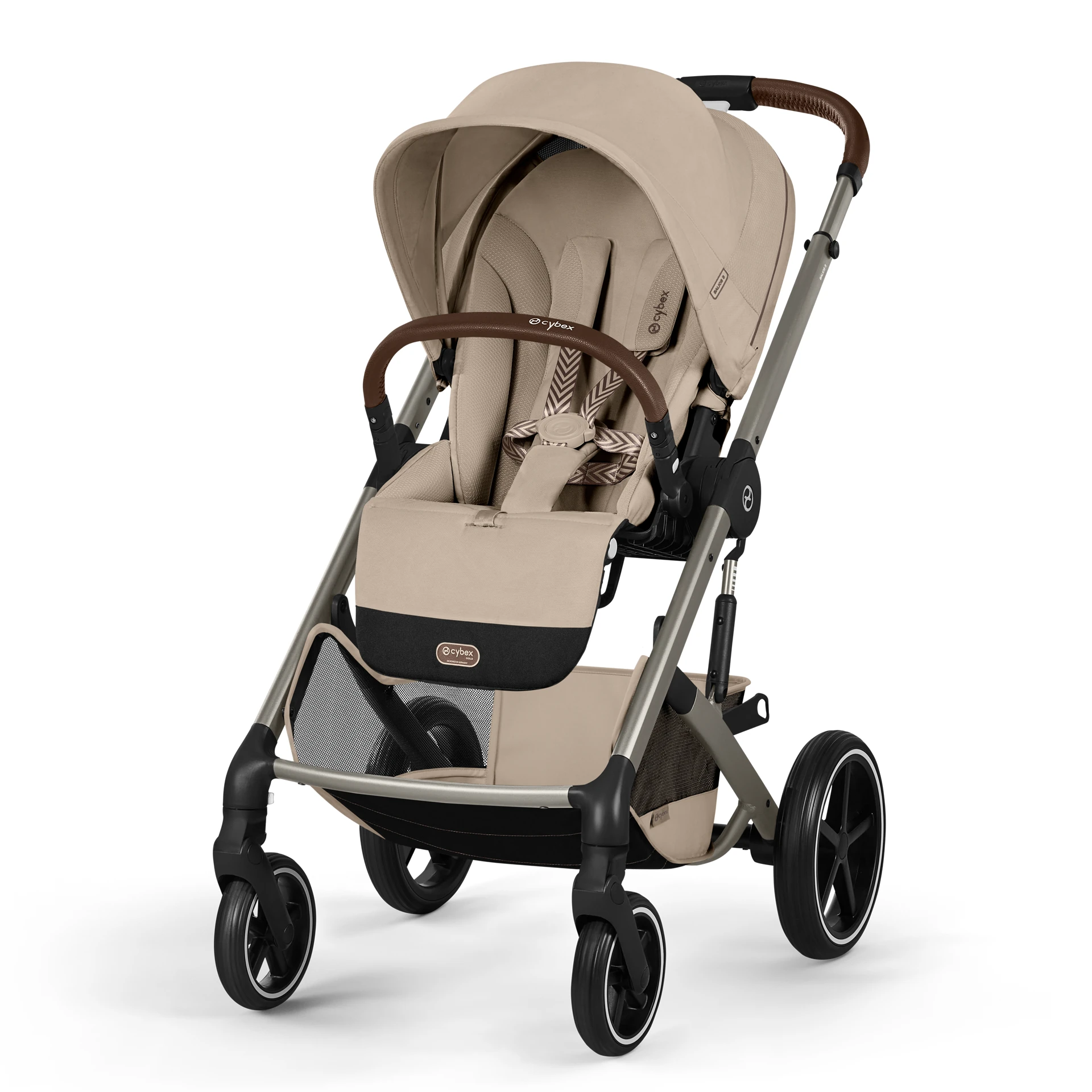Cybex Balios S Lux Fold - 2w1 ze składaną gondolą | Almond Beige
