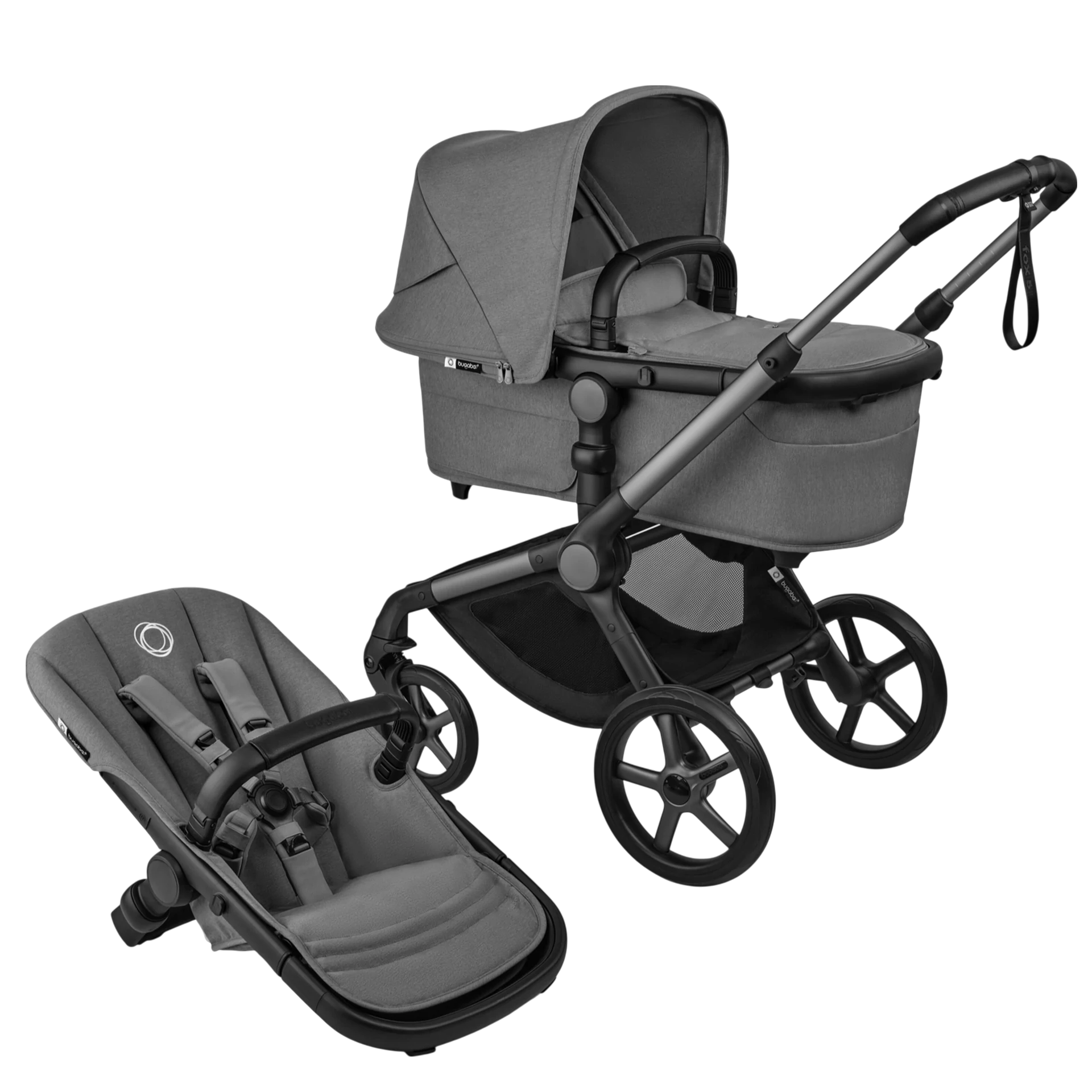 Bugaboo Fox 5 Renew - 2w1 | Moon Grey