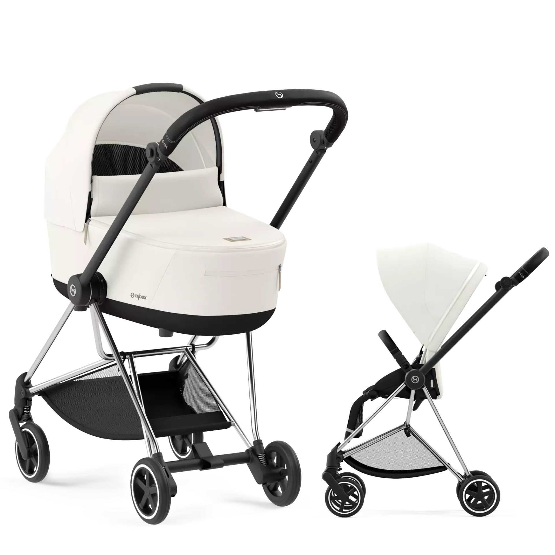Cybex Mios 3.0 - 2w1 | Off White (Chrome Black Frame)