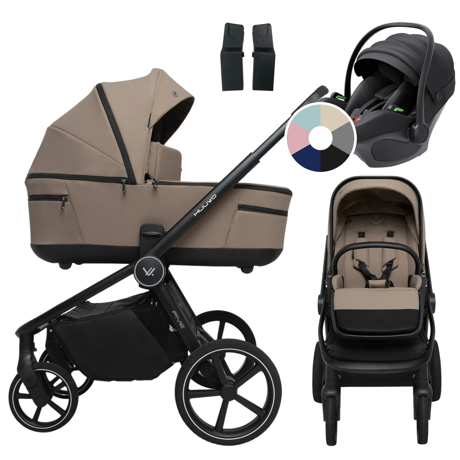 Muuvo Five + Avionaut Pixel 3 + GRATIS - 3w1 | Mokka
