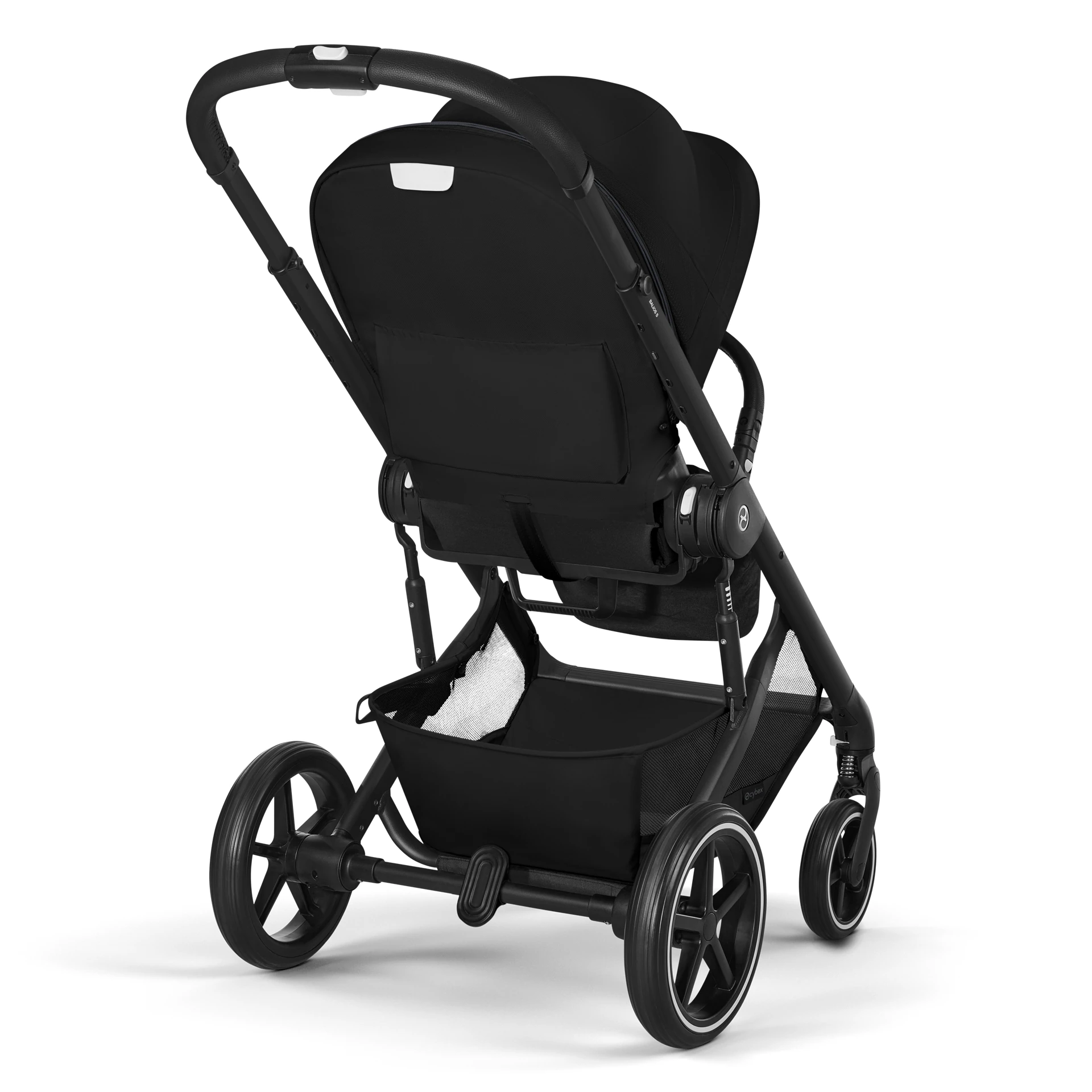 Cybex Balios S Lux Fold - 2w1 ze składaną gondolą | Moon Black