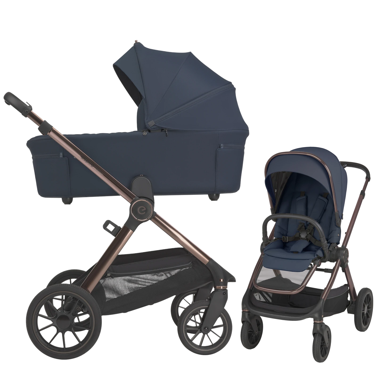 Espiro Code - wózek 2w1 | 103 Elegant Navy