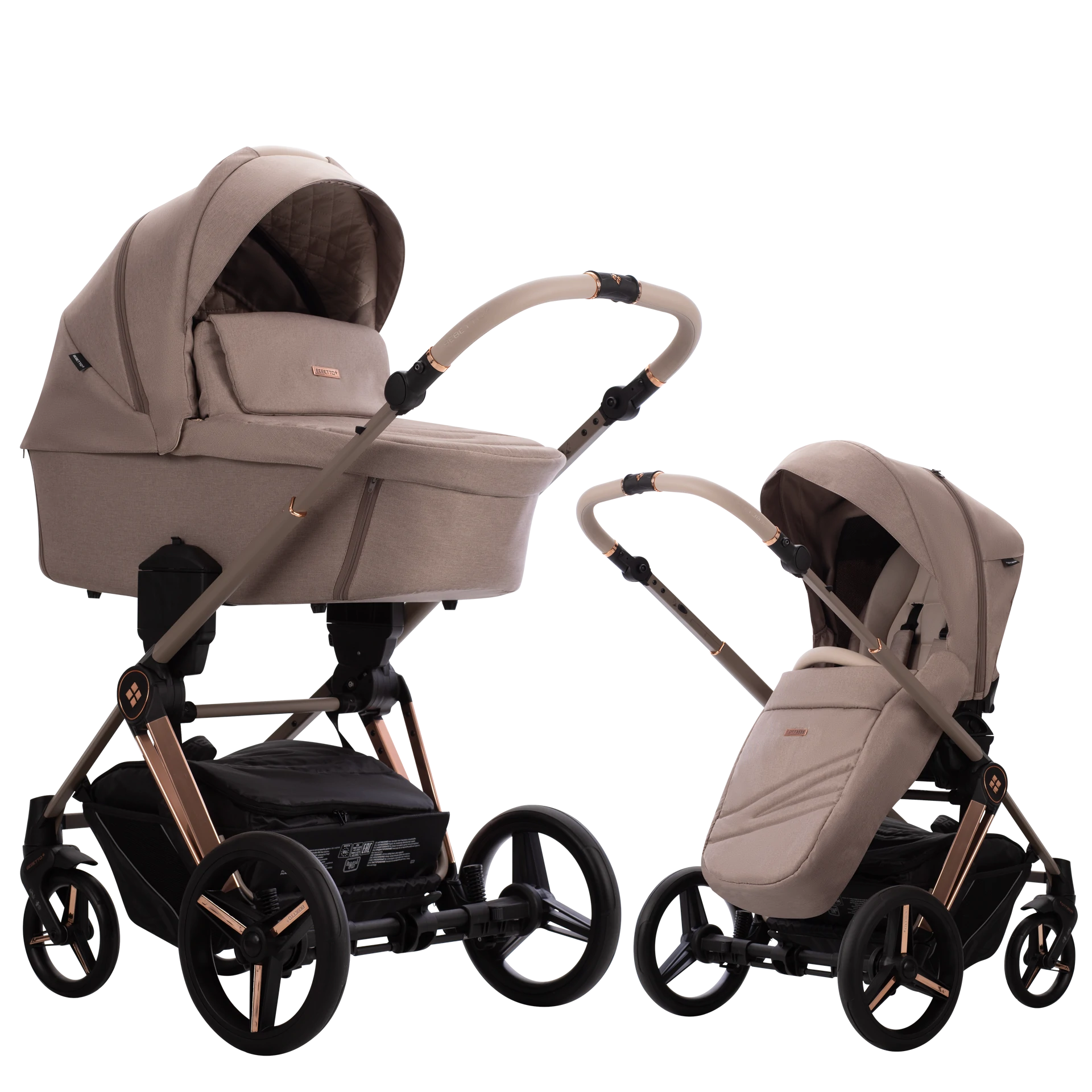 Bebetto Monti Premium Class - 2w1 | PC 08 Kaszmir