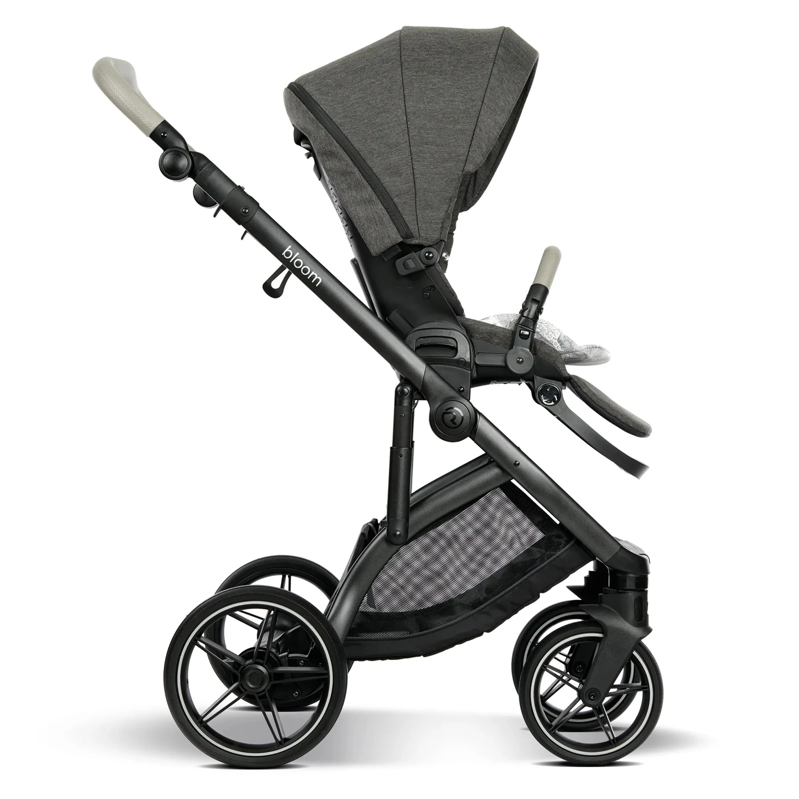 Roan Bloom 2.0 + GRATIS - wózek 2w1 | Nature Black