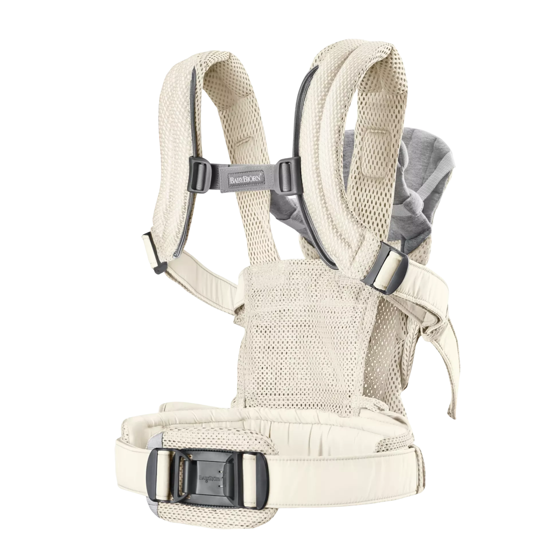 BabyBjörn Harmony 3D Mesh | Kremowy