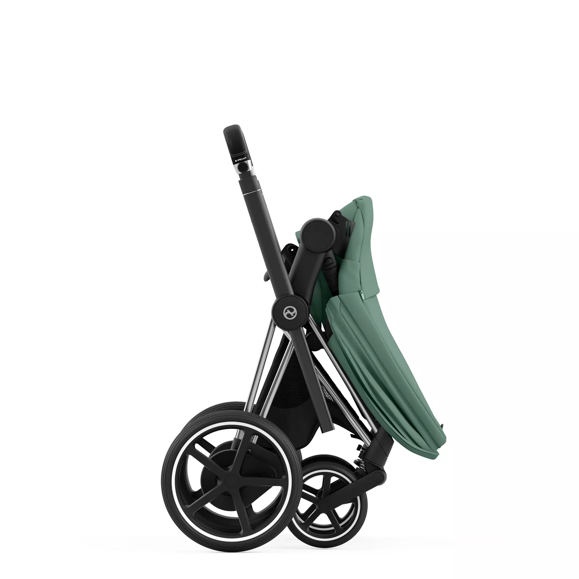 Cybex e-Priam 4.0 - 2w1 | Leaf Green (Chrome Black Frame) Cybex e-Priam 4.0 - 2w1 | Leaf Green (Chrome Black Frame)
