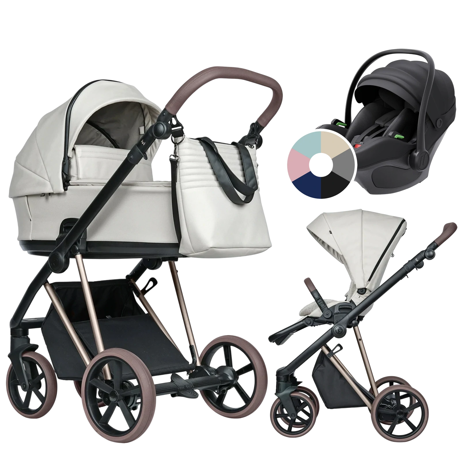 Roan Ivi 2.0 Vintage + Avionaut Pixel 3 + GRATIS - 3w1 | Butter Cream