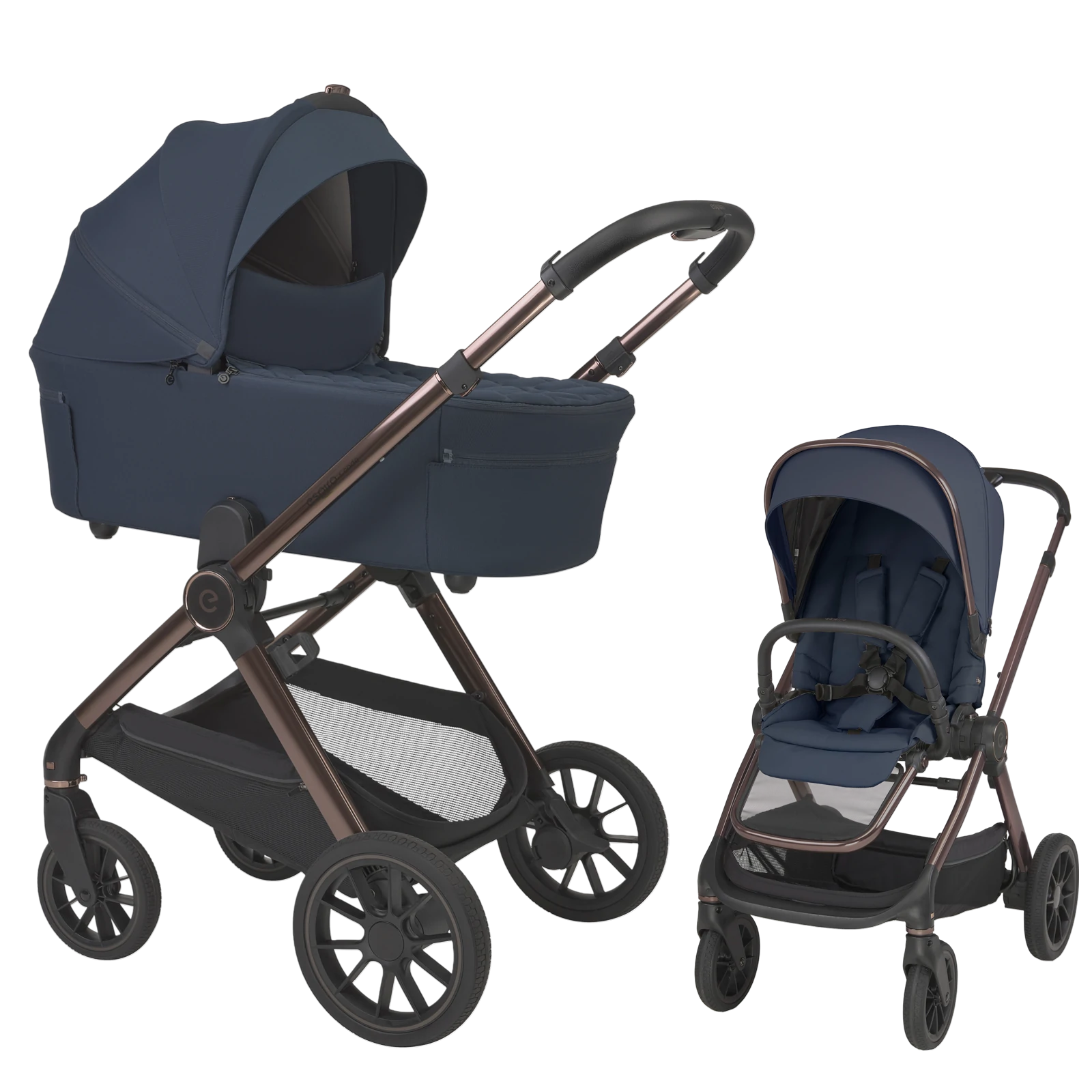 Espiro Code - wózek 2w1 | 103 Elegant Navy