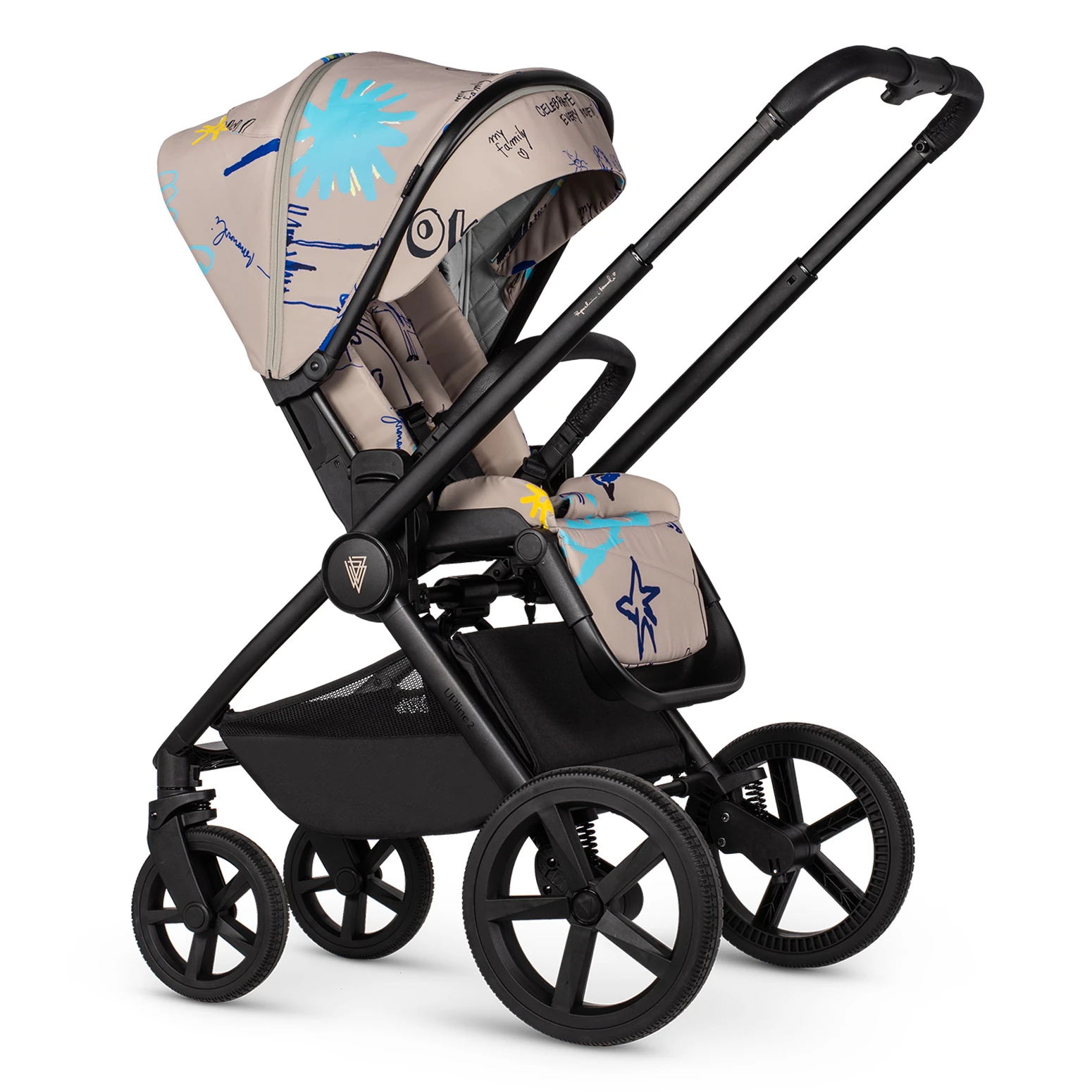 Venicci Upline 2 PB Draft +AKCESORIA - 2w1 | Beige