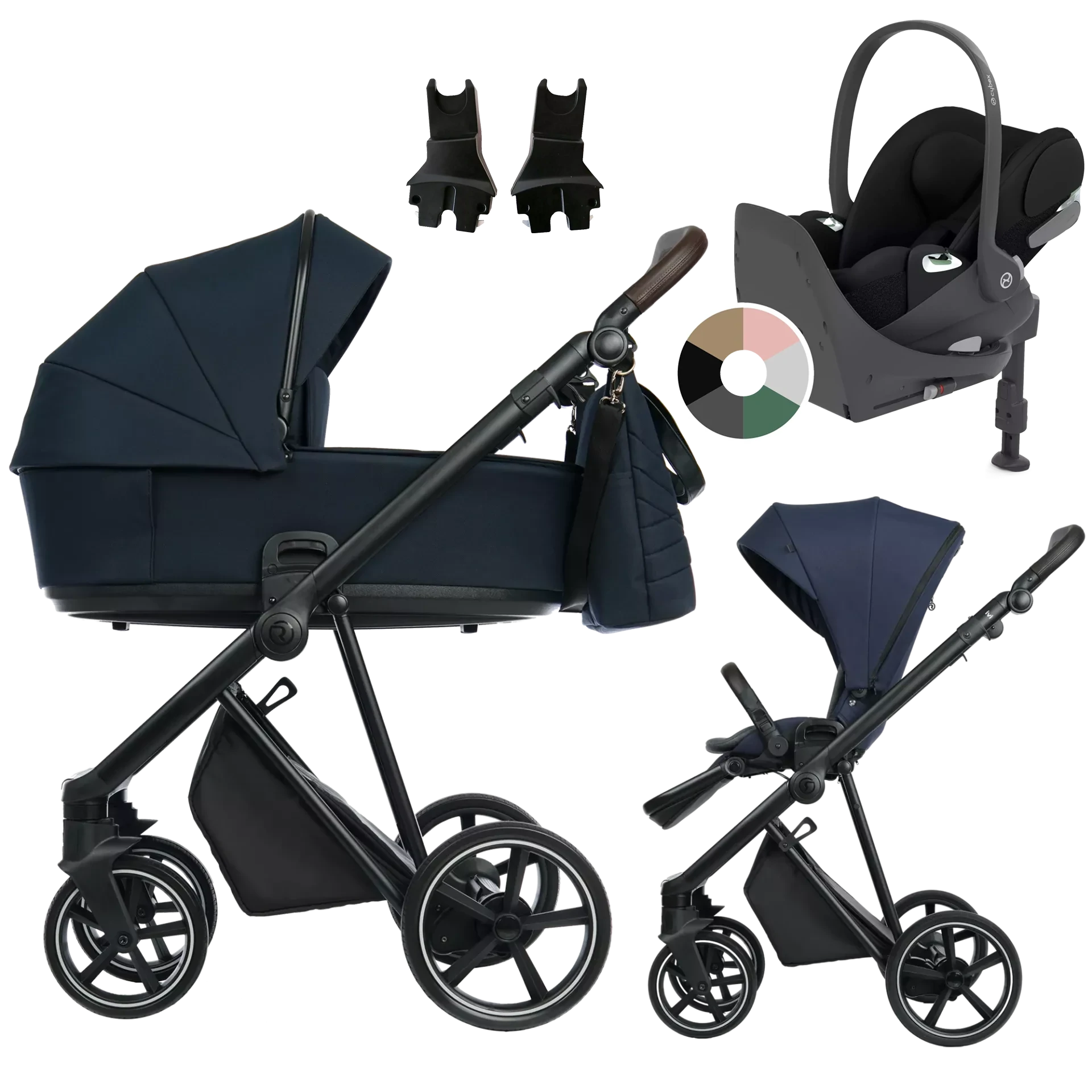 Roan Ivi 2.0 + Cybex Cloud T + baza T +GRATIS - 4w1 | Mystic Blue