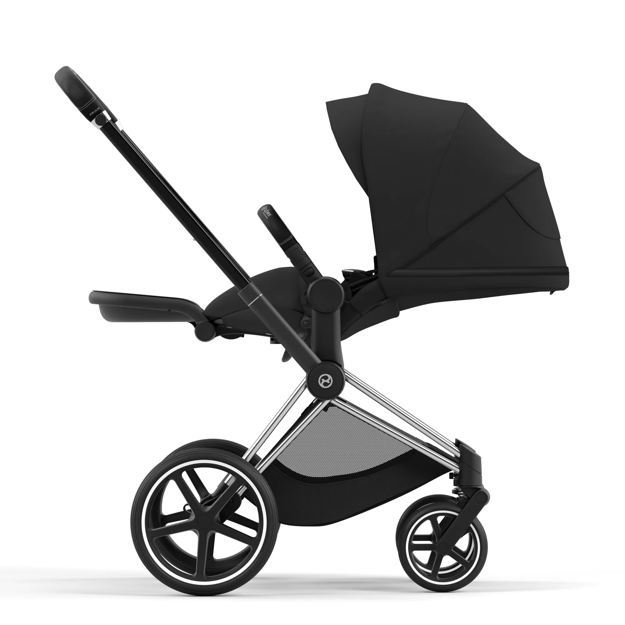 Cybex Priam 4.0 - 2w1 | Sepia Black (Chrome Black Frame) Cybex Priam 4.0 - 2w1 | Sepia Black (Chrome Black Frame)