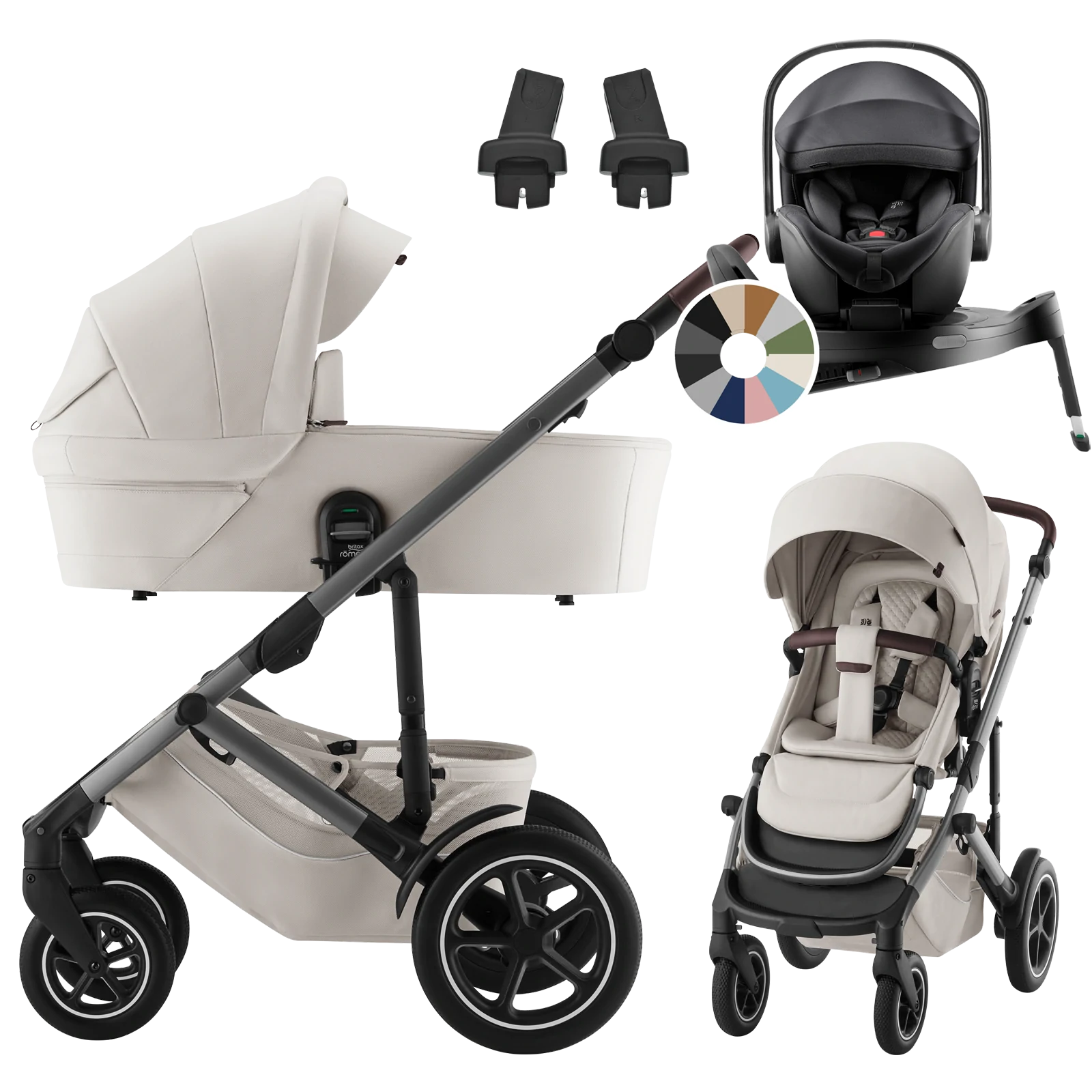 Britax Römer Smile 5Z + Britax Römer Baby-Safe Pro + baza Vario 5Z +GRATIS - 4w1 | Soft Taupe Britax Römer Smile 5Z + Britax Römer Baby-Safe Pro + baza Vario 5Z +GRATIS - 4w1 | Soft Taupe