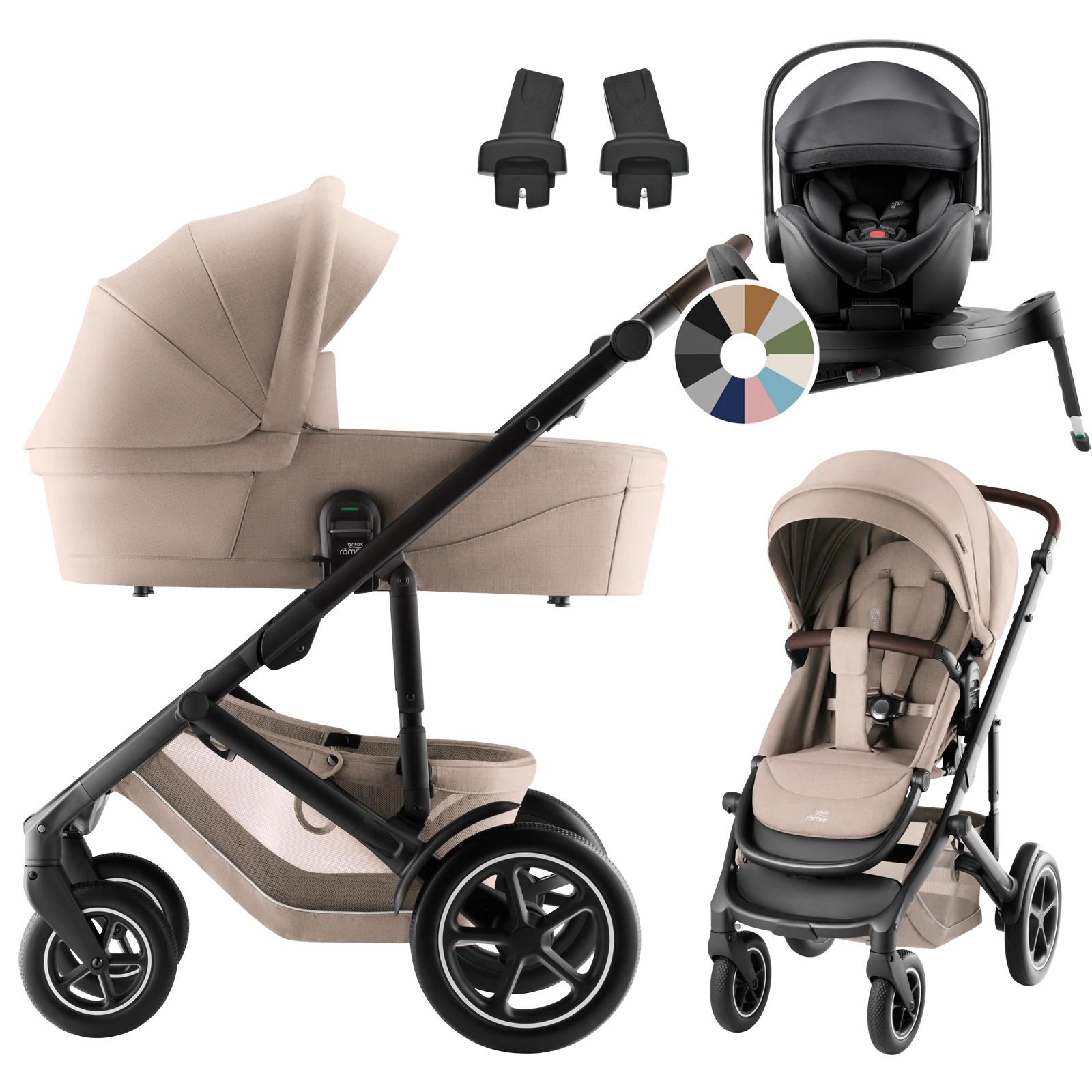 Britax Römer Smile 5Z + Britax Römer Baby-Safe Pro + baza Vario 5Z +GRATIS - 4w1 | Teak Britax Römer Smile 5Z + Britax Römer Baby-Safe Pro + baza Vario 5Z +GRATIS - 4w1 | Teak